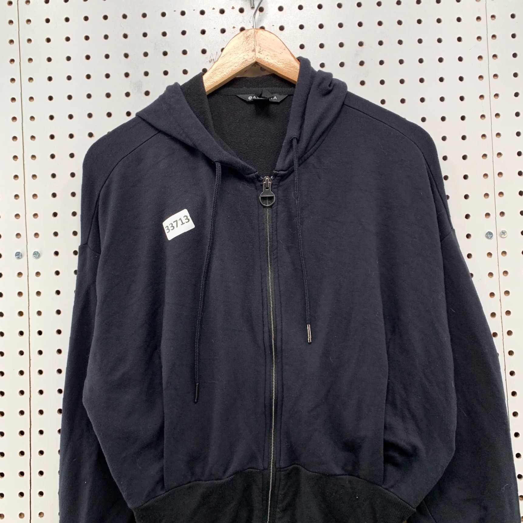 Athleta Athleta Hoodie Womens XS Full Zip Hooded Black Adult XS Active Casual Shirt/Sweatshirt 90s? Size XS / US 0-2 / IT 36-38 - 5 Thumbnail
