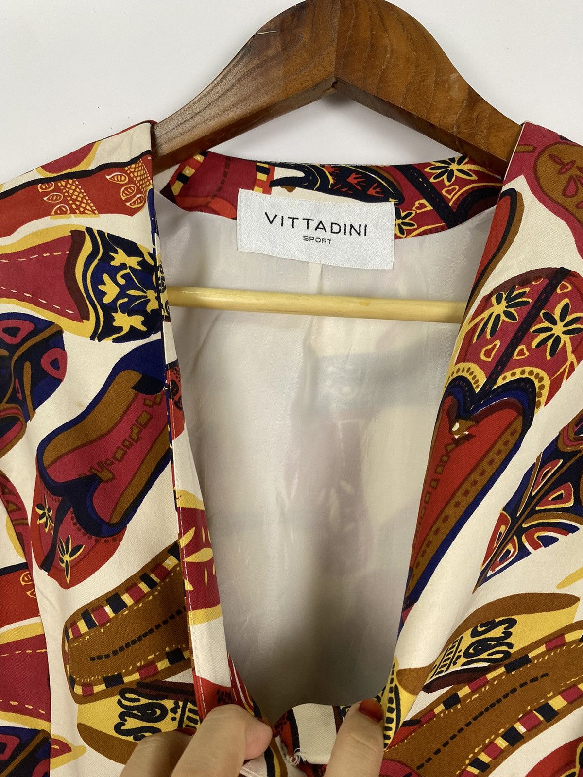 Japanese Brand × Vintage Vintage Vittadini sport vest Size US M / EU 48-50 / 2 - 9 Thumbnail