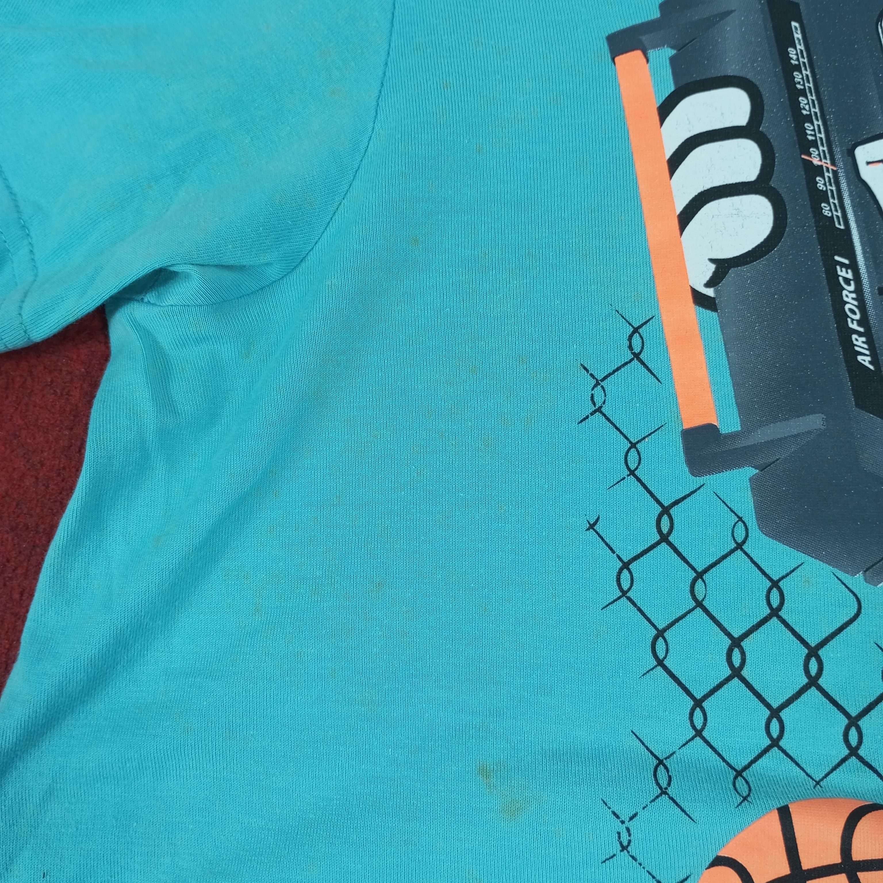 Nike × Vintage Nike Air Nice Design Streetwear Style Tshirt Size US M / EU 48-50 / 2 - 10 Thumbnail