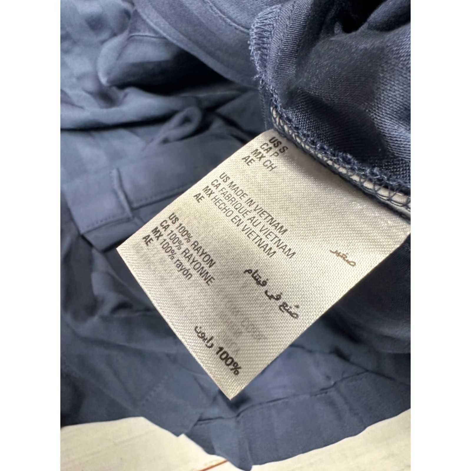Alfani Alfani Intimates Sleep Shirt Womens Small Blue 100% Rayon New Long Sleeve Sleepwear Size S / US 4 / IT 40 - 7 Thumbnail