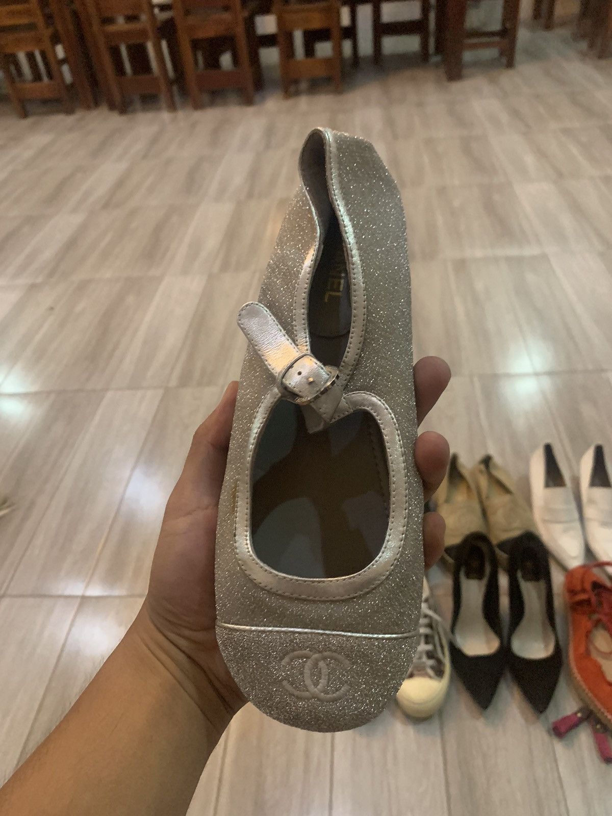 Chanel Vintage Chanel Mary Jane Ballet Flats Size US 6 / IT 36 - 5 Thumbnail