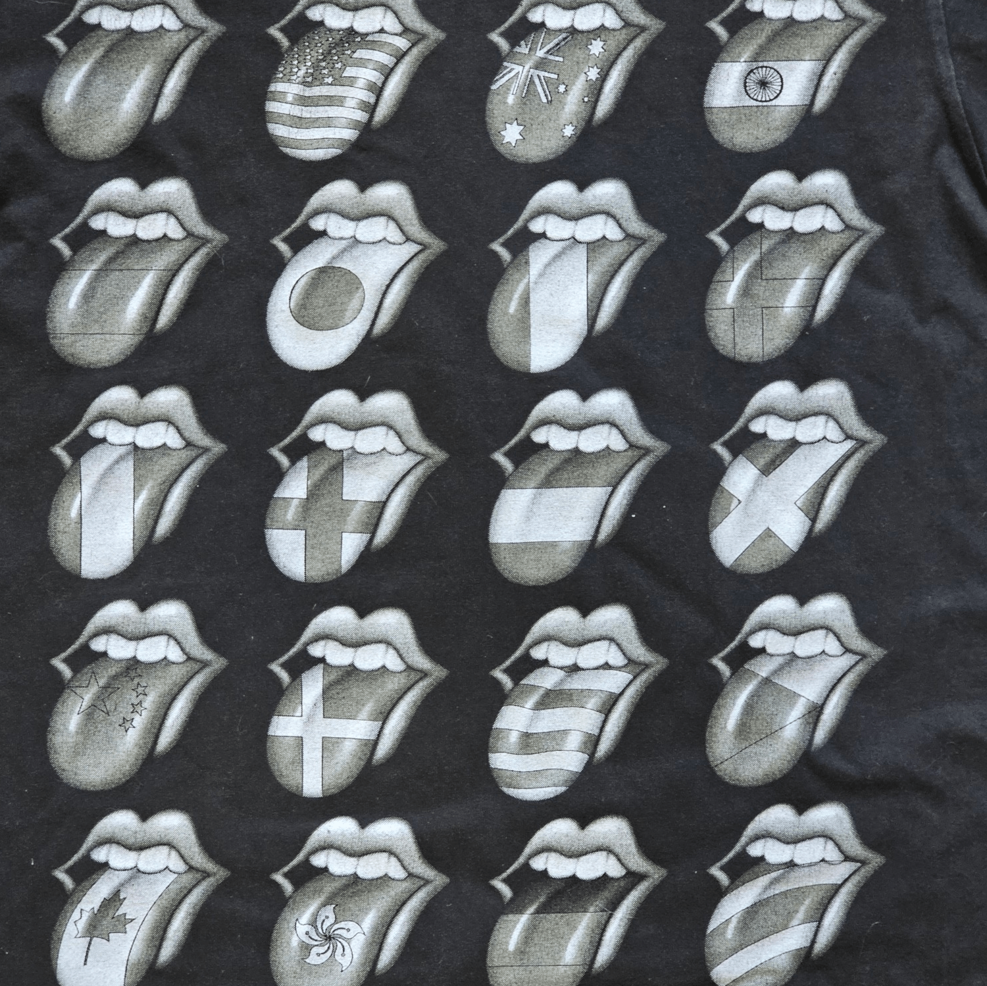 The Rolling Stones × Vintage Rolling Stones Flags Tee Size US M / EU 48-50 / 2 - 5 Thumbnail
