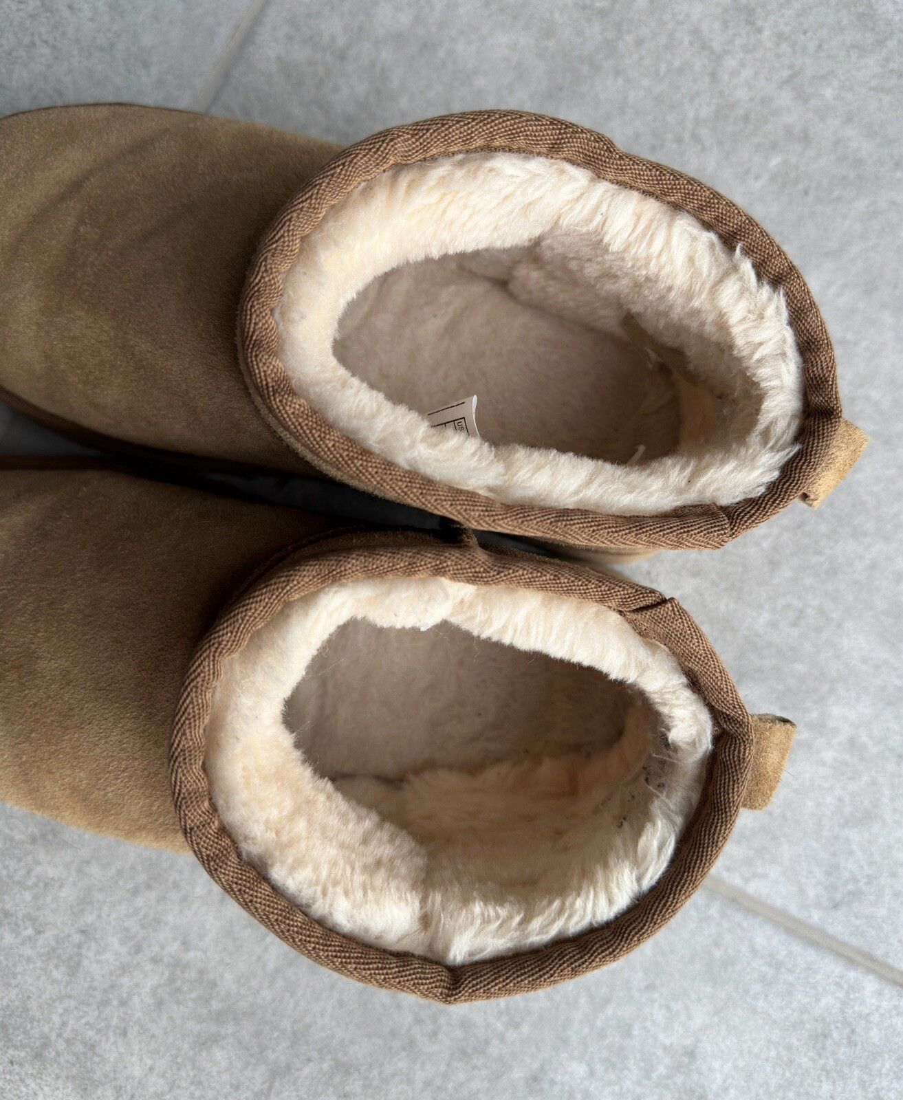 Ugg Ugg Classic Low Platform Winter Suede Sheepskin Shoes Size US 7 / IT 37 - 6 Thumbnail