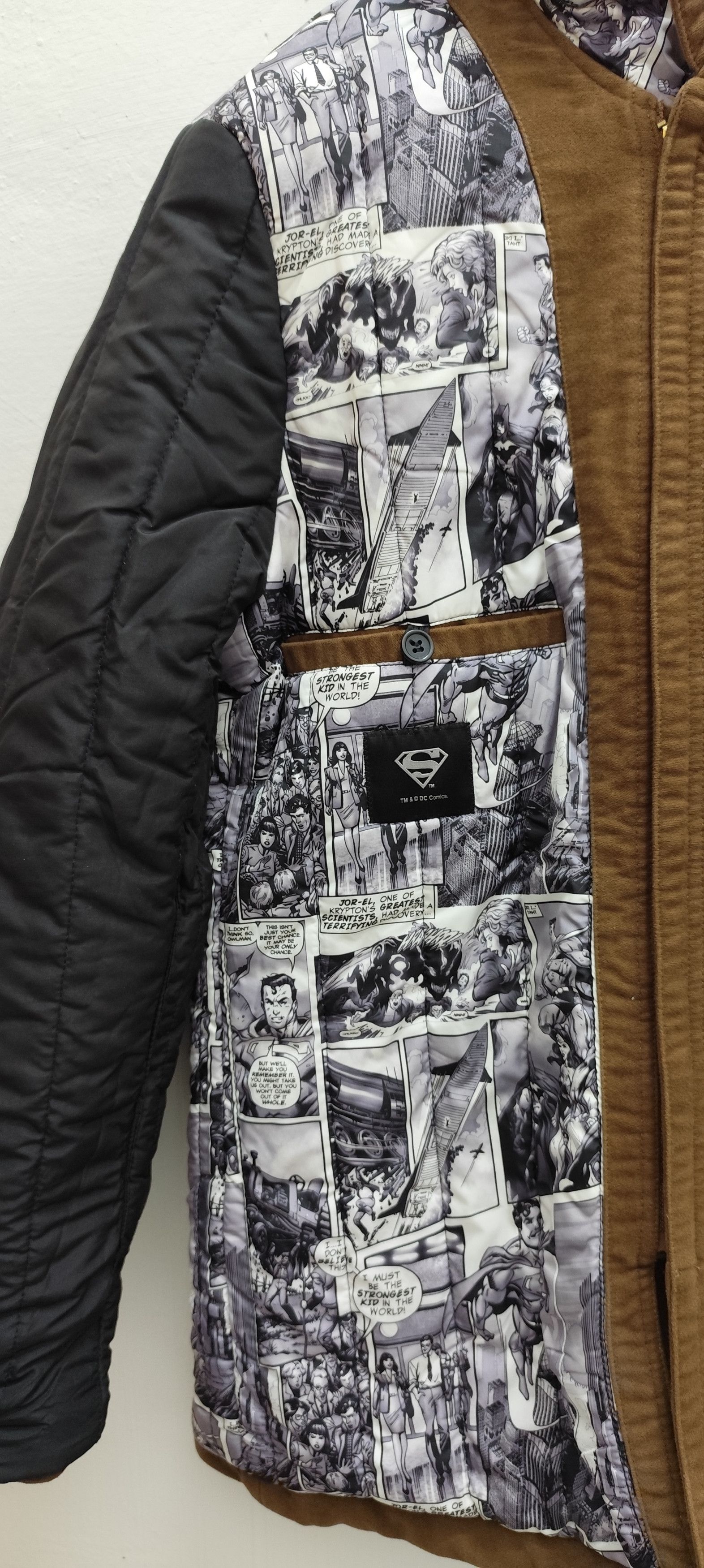 DC Comics DC Comics Superman Cotton Coat Size US L / EU 52-54 / 3 - 6 Thumbnail