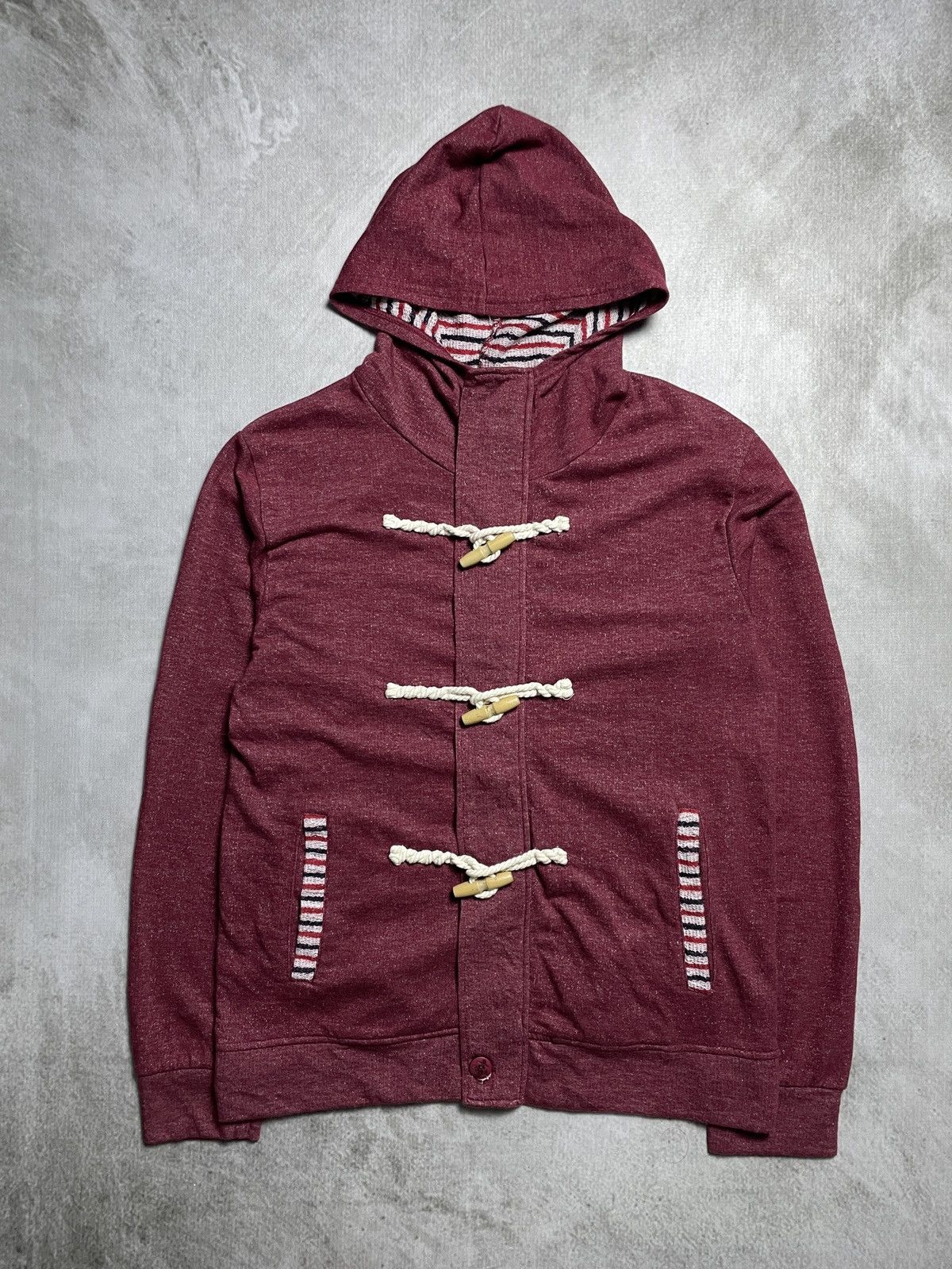 Japanese Brand 2000’s Sorridere - Duffle Zip Hooded Size US L / EU 52-54 / 3 - 1 Thumbnail