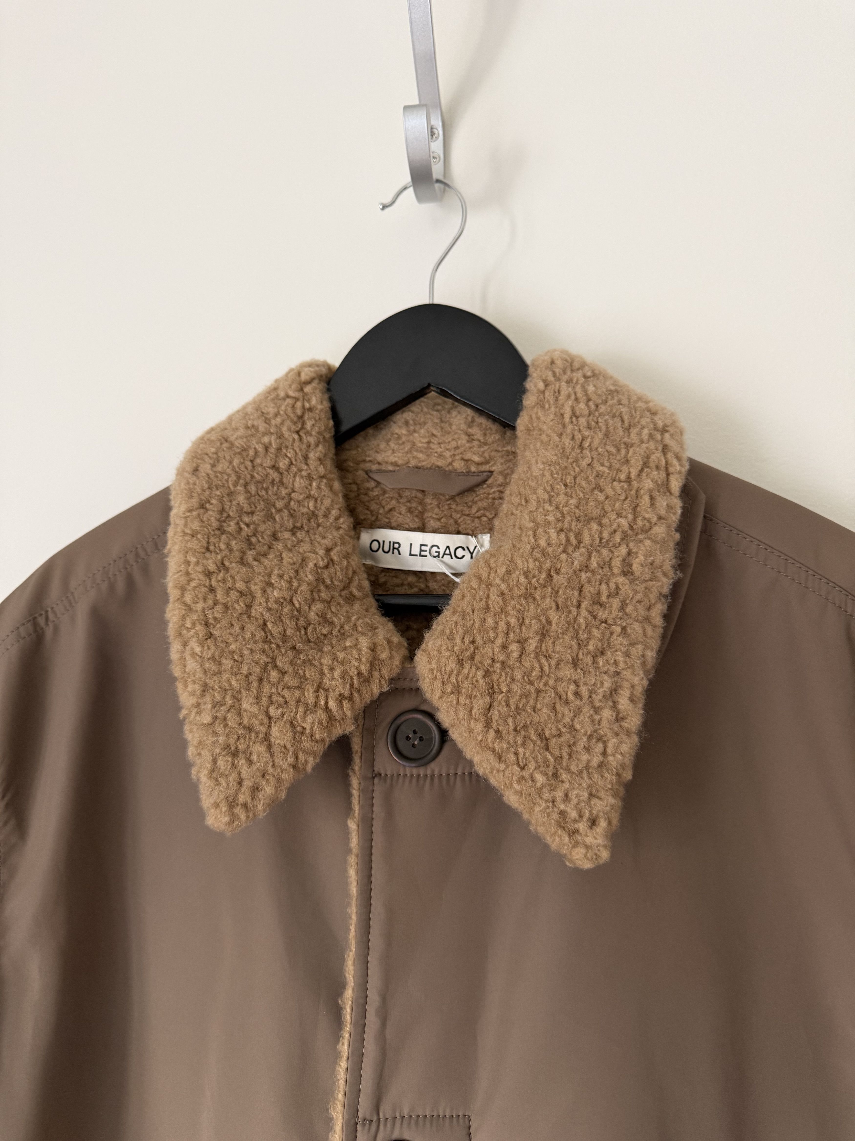 Our Legacy Our Legacy Polar Coat in Murkey Clay Compact Tech Size US L / EU 52-54 / 3 - 2 Thumbnail