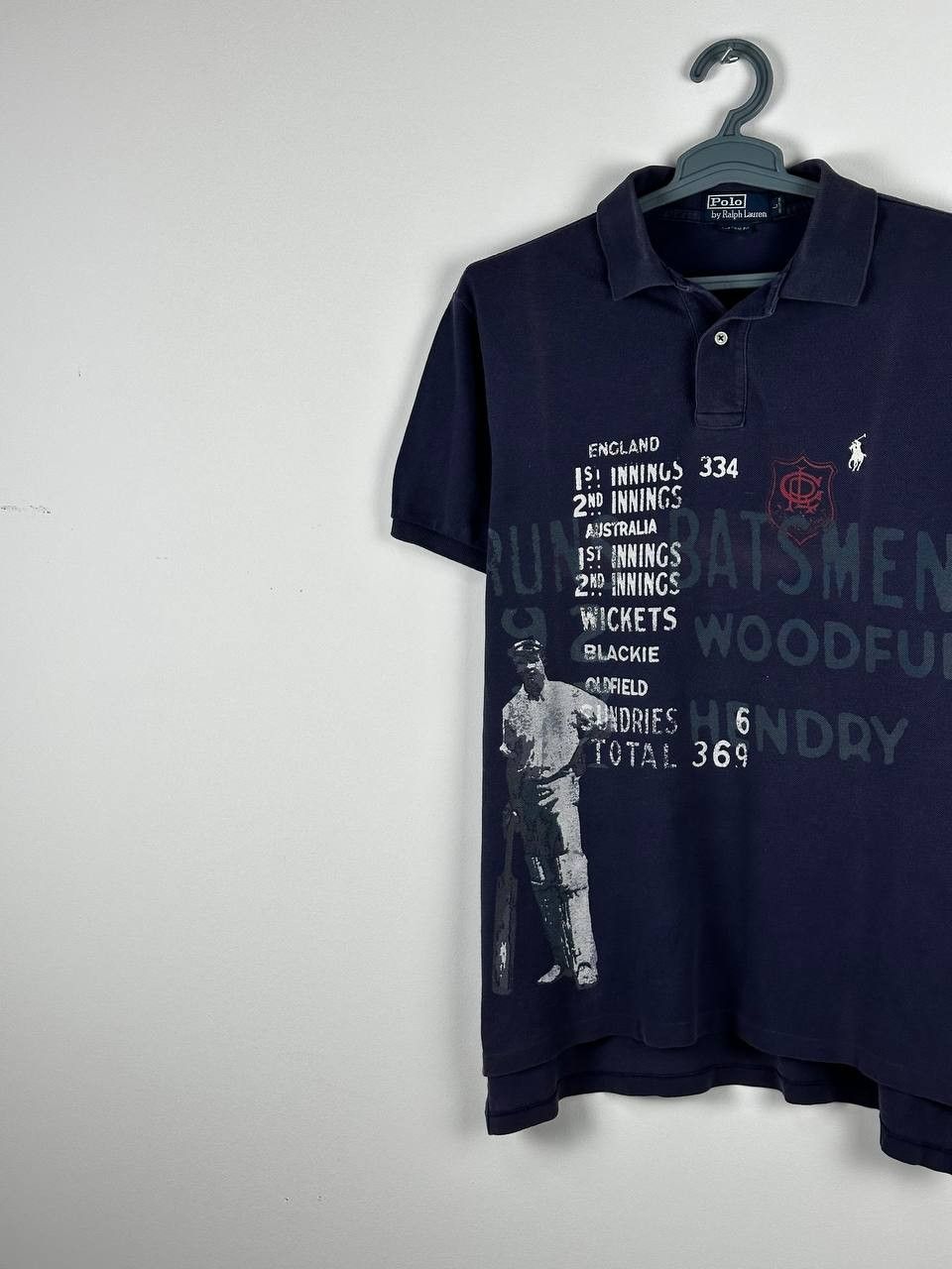 Polo Ralph Lauren Vintage POLO RALPH LAUREN Printed Rugby Shirt Big Logo Size US XL / EU 56 / 4 - 3 Thumbnail