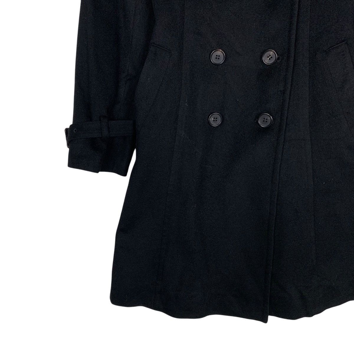 Japanese Brand Kiyoko Takase Japanese Designer Double Breasted Coat Size S / US 4 / IT 40 - 3 Thumbnail