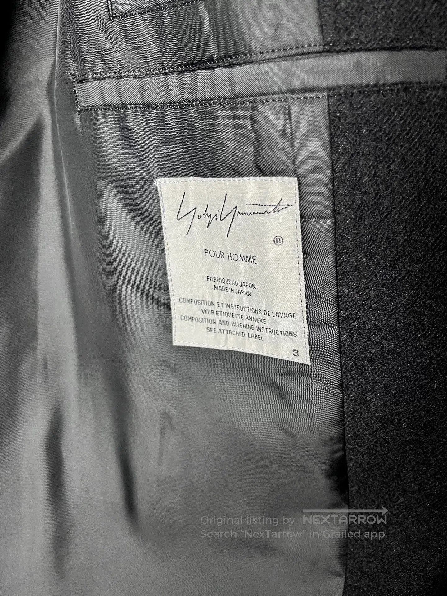 Yohji Yamamoto Yohji Yamamoto Red and Black Coat. Size US L / EU 52-54 / 3 - 6 Thumbnail
