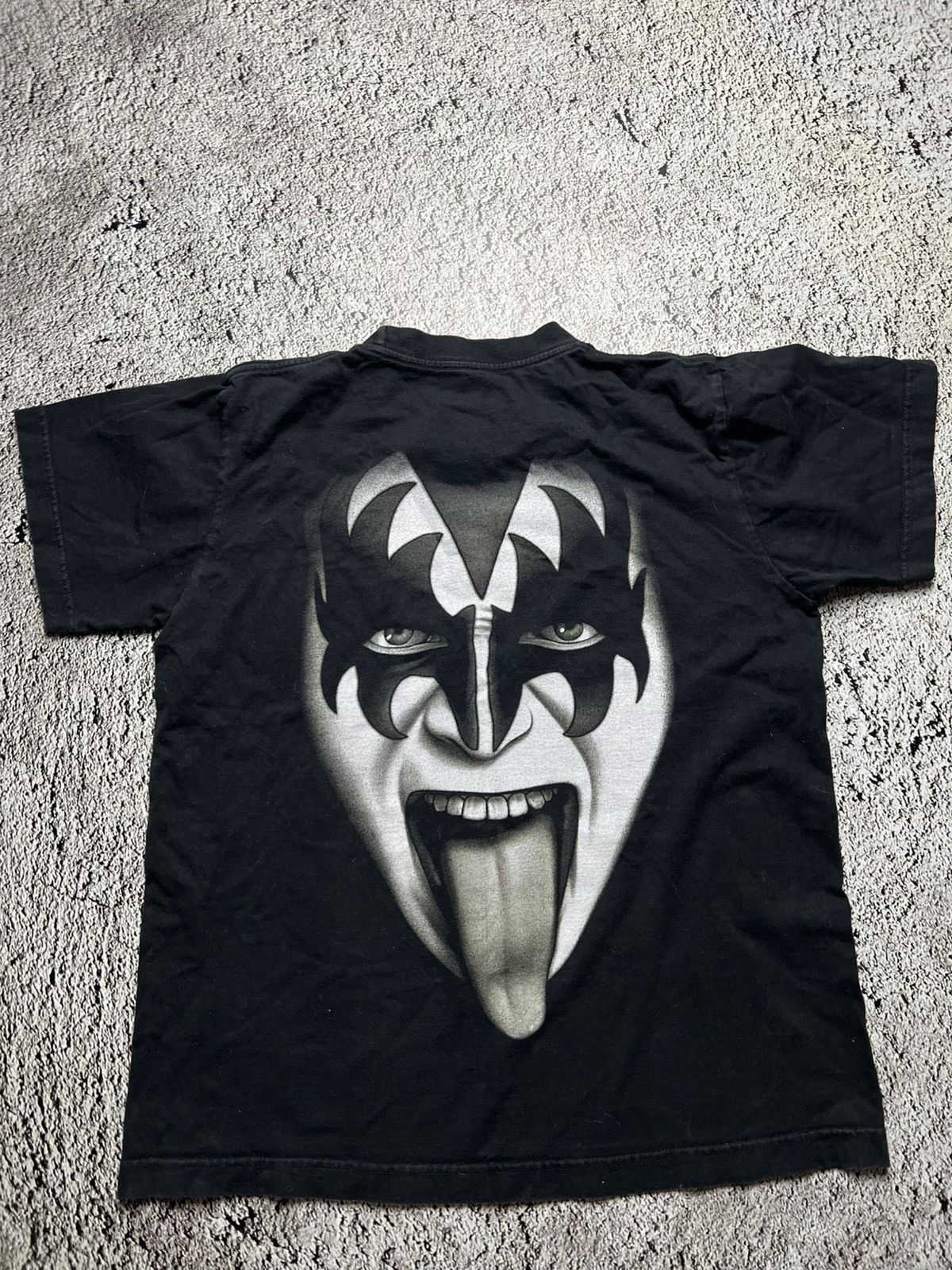 Band Tees Kiss gene simmons big demon face vintage rock t shirt Size US M / EU 48-50 / 2 - 8 Thumbnail