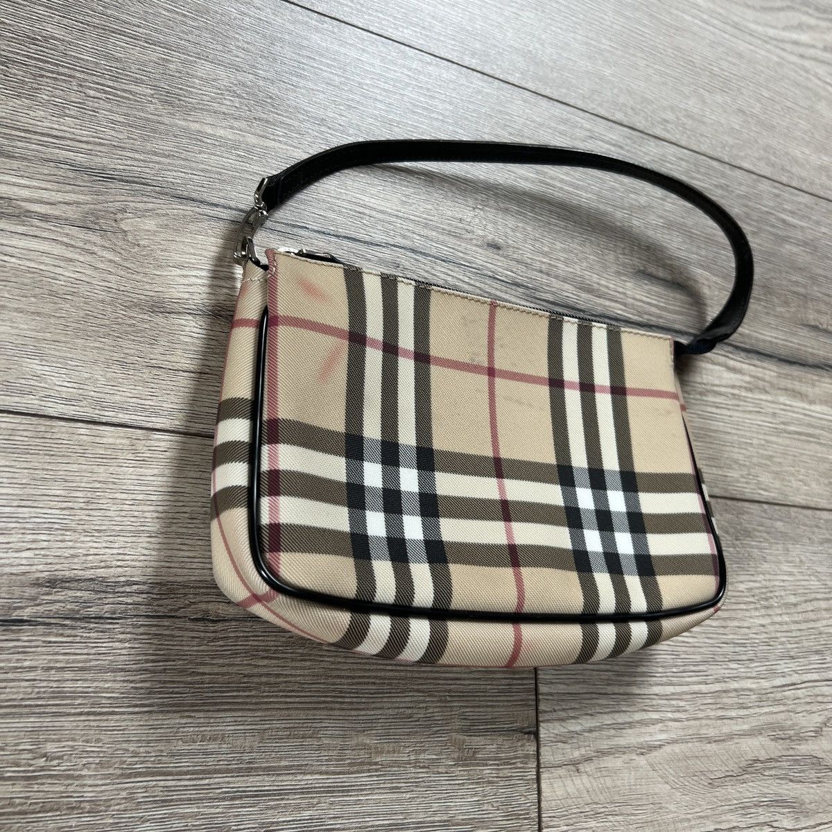 Burberry Burberry Nova Check Mini Bag Hand Shoulder Beige Size ONE SIZE - 3 Thumbnail