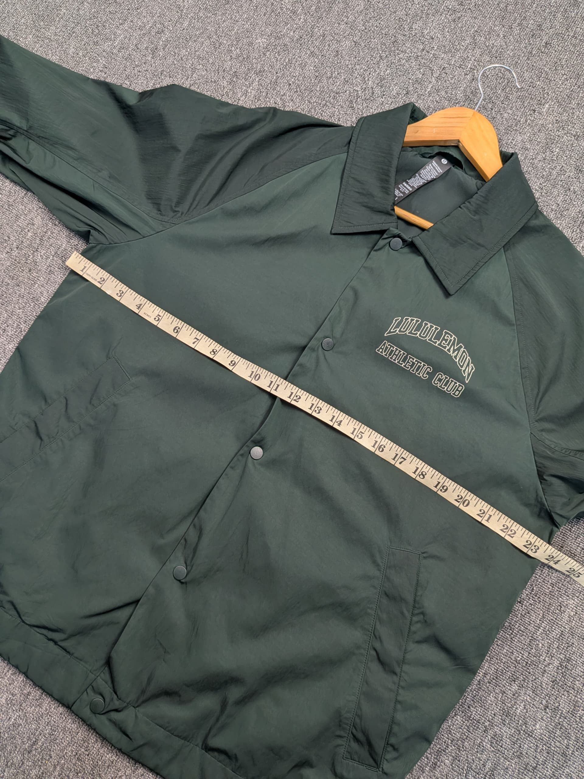 Lululemon Lululemon Athletic Club Coaches Jacket Rainforest Green Size US M / EU 48-50 / 2 - 14 Thumbnail