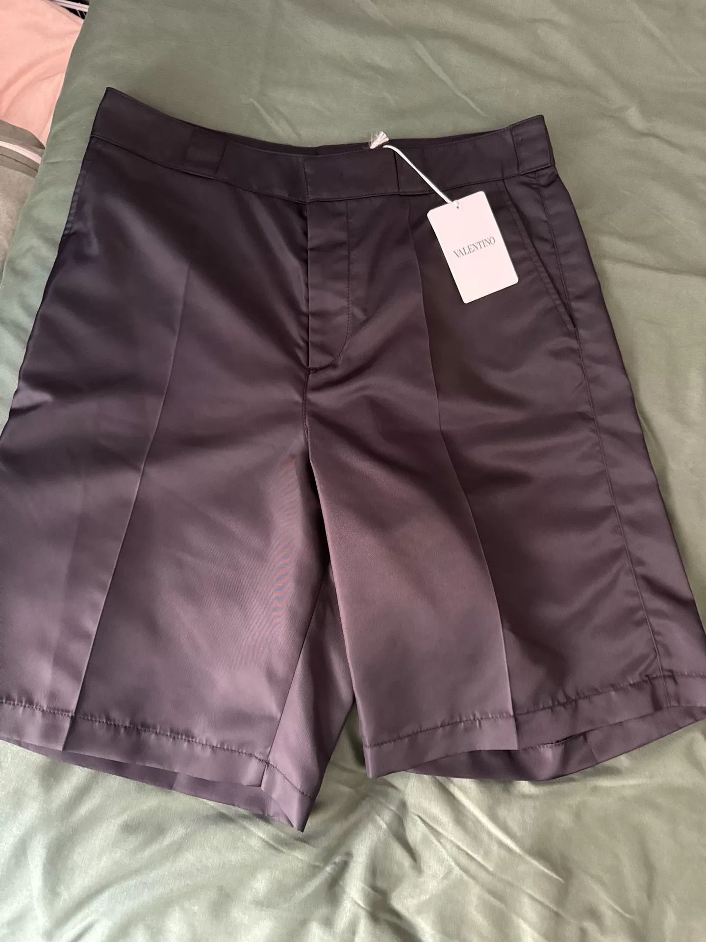 Valentino Valentino Men's Black Casual Nylon Shorts Size US 38 / EU 54 - 1 Thumbnail