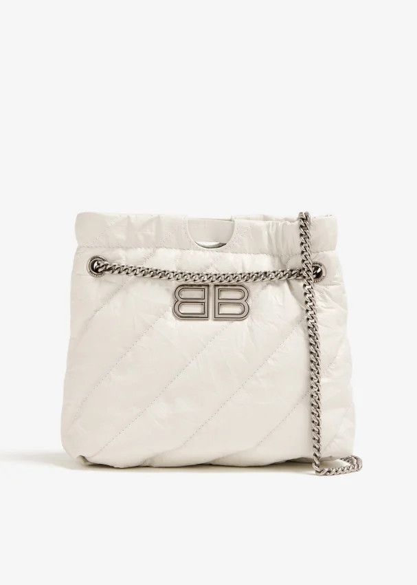 Balenciaga o1bcso1str0325 Size: OS / Crush XS Tote Bag Quilted Size ONE SIZE - 1 Thumbnail