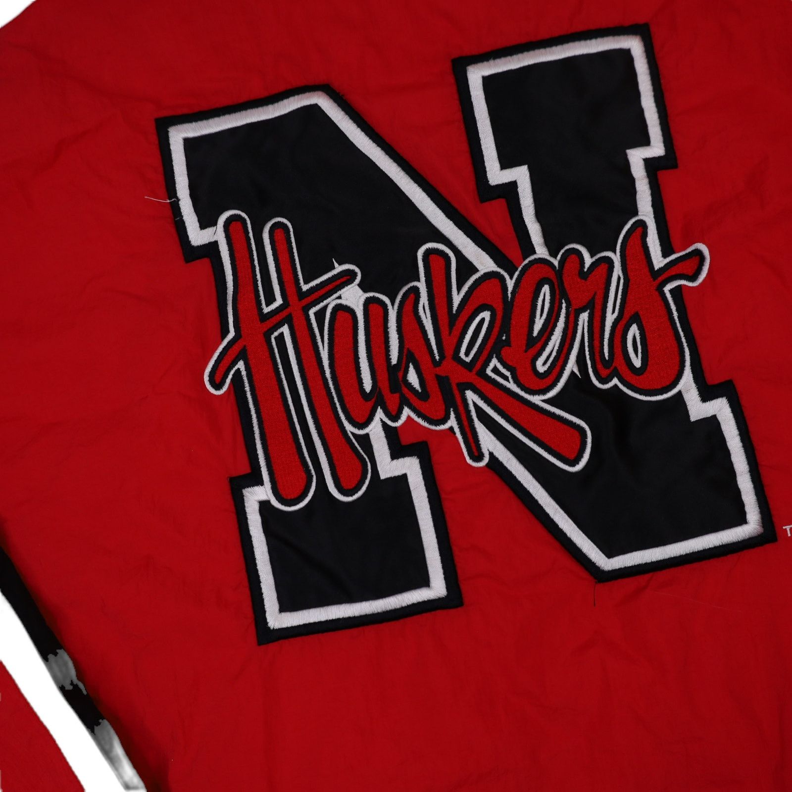 NCAA × Starter × Vintage Vintage Starter Nebraska Huskers Windbreaker Jacket Size US L / EU 52-54 / 3 - 13 Thumbnail