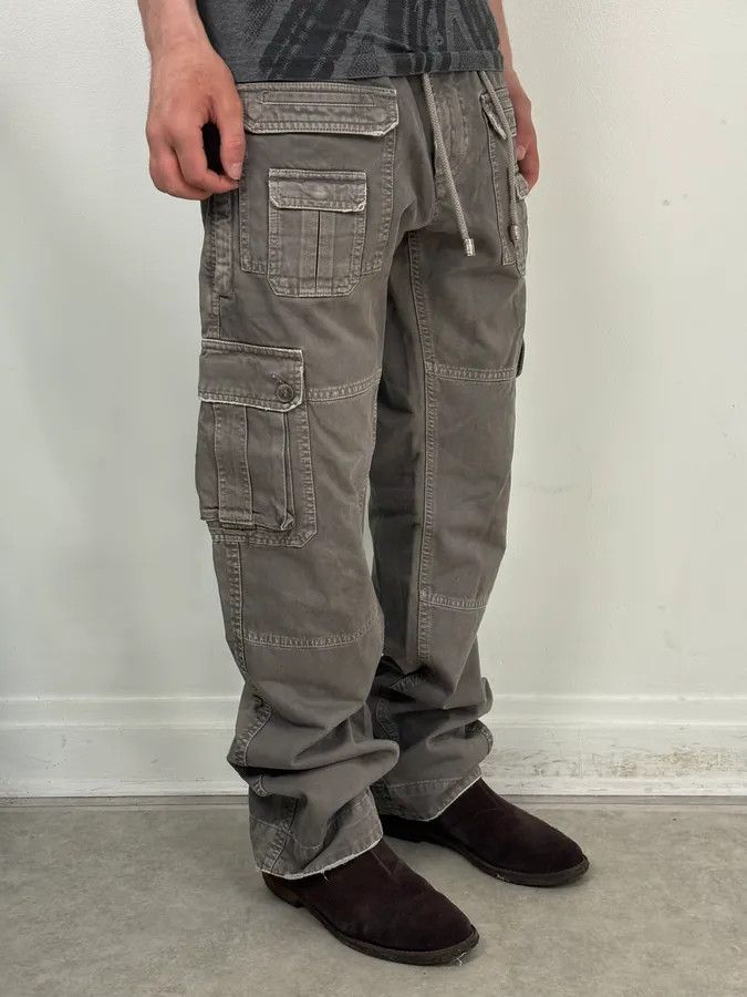 Dolce & Gabbana SS2008 Dolce & Gabbana Grey Multipockets Cargo Pants Size US 32 / EU 48 - 2 Thumbnail