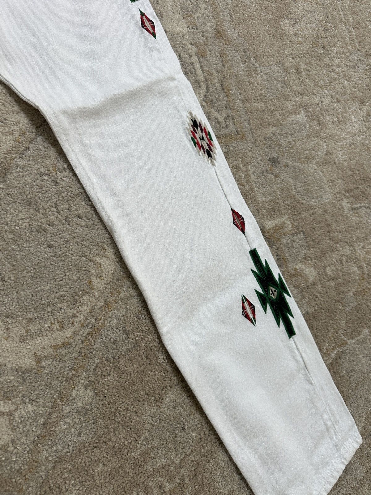 Isabel Marant Navajo Native Embroidered Denim Size US 30 / EU 46 - 7 Thumbnail