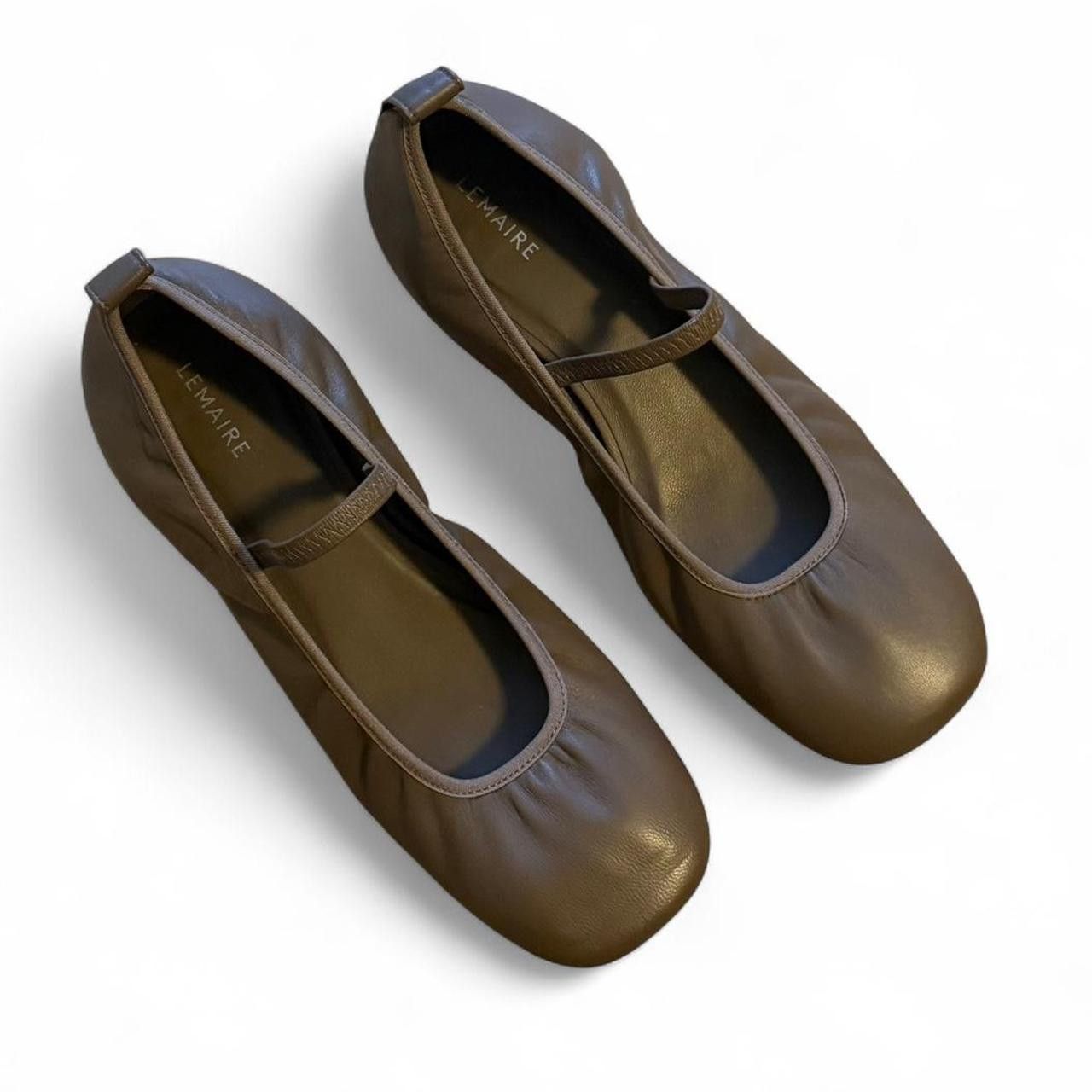 Lemaire LEMAIRE square-toe leather mary jane shoes Size US 9 / IT 39 - 1 Thumbnail