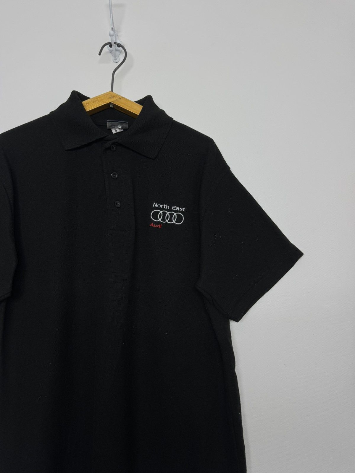 Audi Vintage Y2k Racing Polo Audi T-Shirt 00’s Size US M / EU 48-50 / 2 - 5 Thumbnail