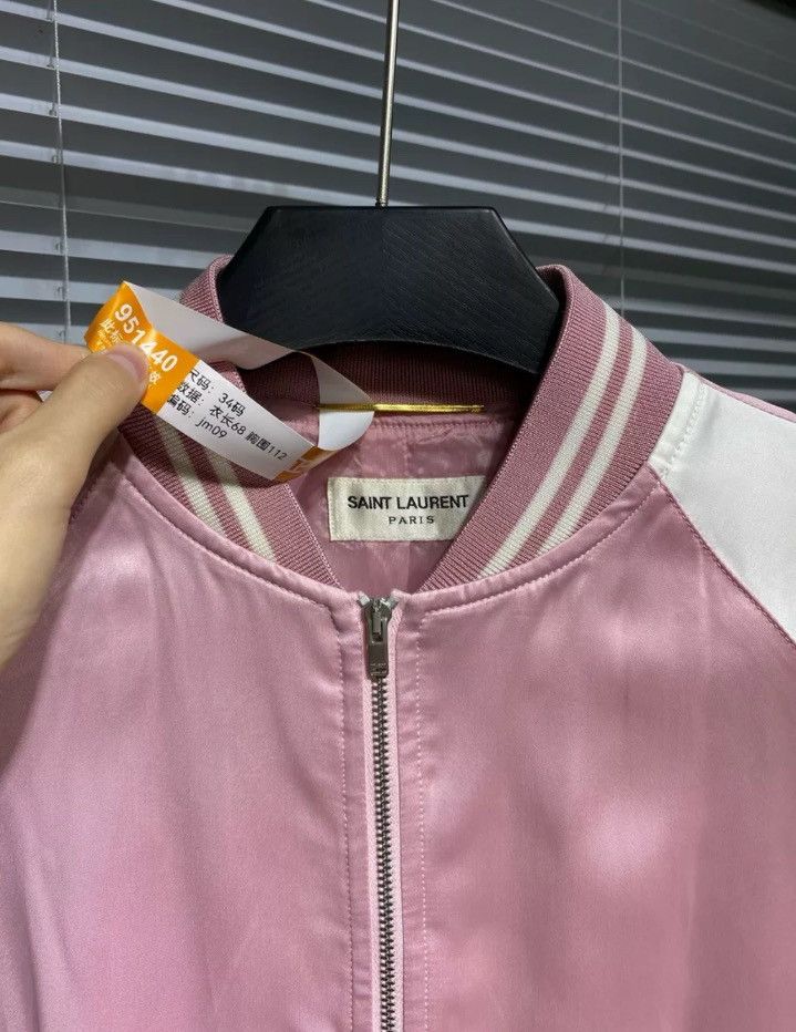 Saint Laurent Paris × Yves Saint Laurent Saint Laurent SLP silk jacket Teddy jacket2410-Nextarrow Size XS / US 0-2 / IT 36-38 - 5 Thumbnail