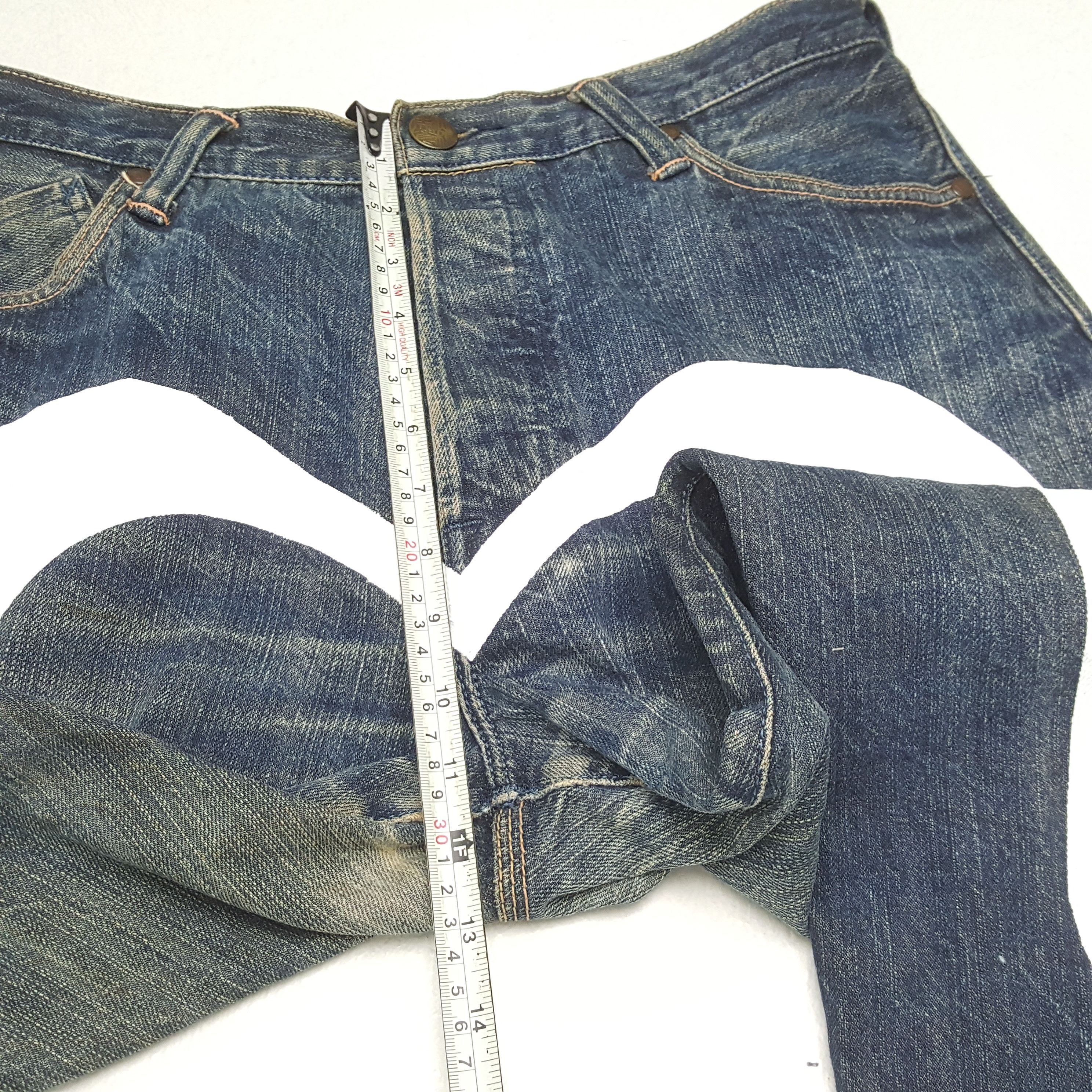 Evisu EVISU Japanese Brand Custom Daicock Jeans c277n19 Size US 31 - 8 Thumbnail