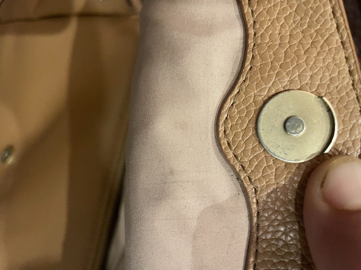 Leather Pebbled Leather Bag Tan/Butterscotch Size ONE SIZE - 5 Thumbnail