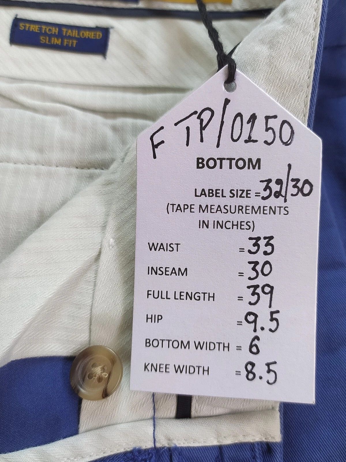 Polo Ralph Lauren Polo Ralph Lauren Stretch Slim Fit Chino Trouser FTP 0150 Size US 32 / EU 48 - 6 Thumbnail