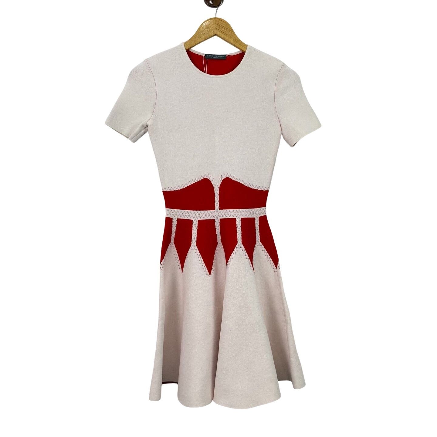 Alexander McQueen Alexander McQueen Jacquard Mini Dress S Size S / US 4 / IT 40 - 1 Thumbnail