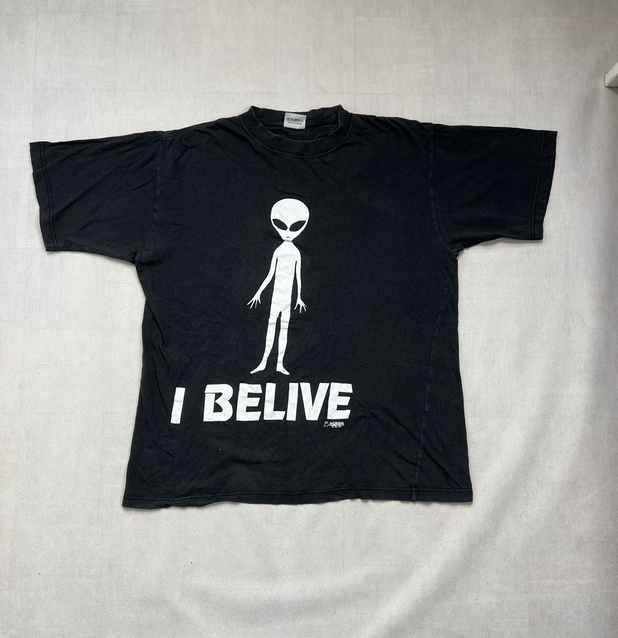 Band Tees × Vintage Baggy Tshirt I Belive UFO Norion Oslo Vintage 90’s Size US L / EU 52-54 / 3 - 1 Thumbnail