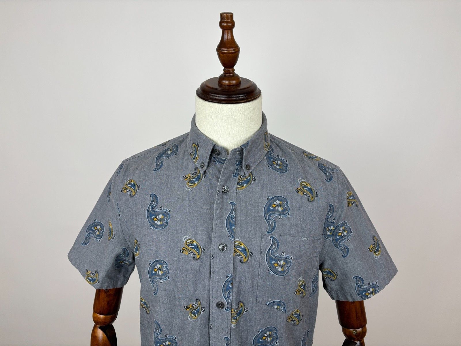 Pretty Green Pretty Green Paisley Short Sleeve Shirt Size M Size US M / EU 48-50 / 2 - 1 Thumbnail
