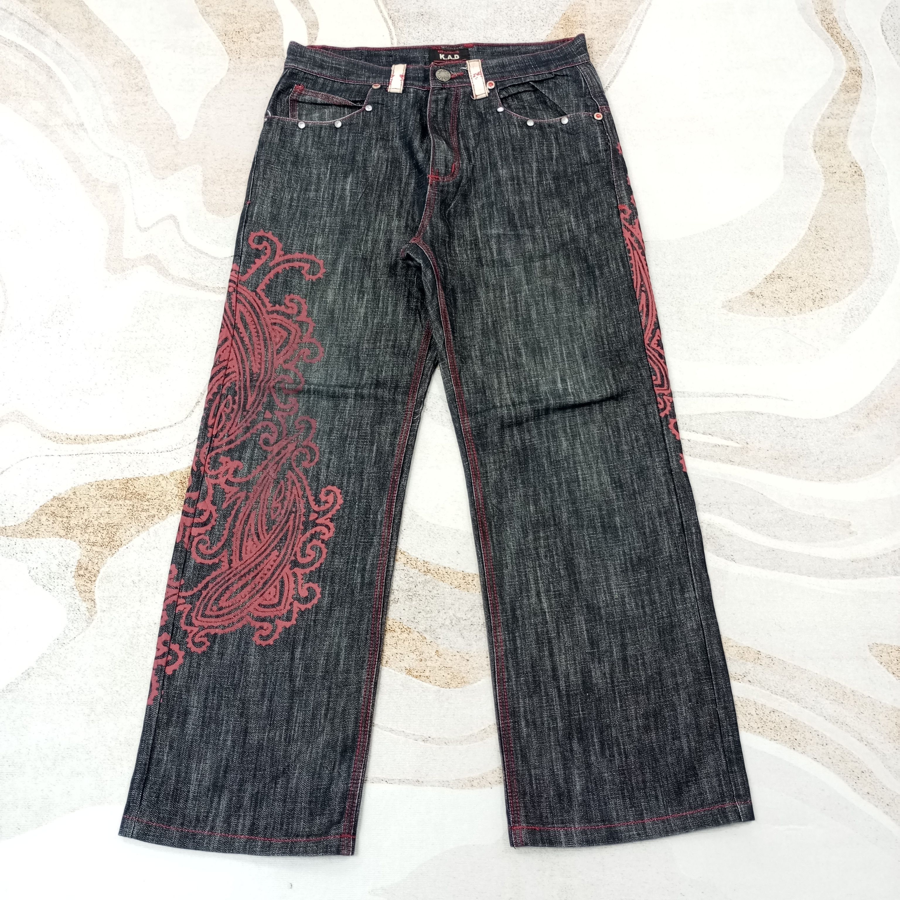 Vintage KAD Clothing Co. Streetwear Jeans c235n2 Size US 32 / EU 48 - 3 Thumbnail