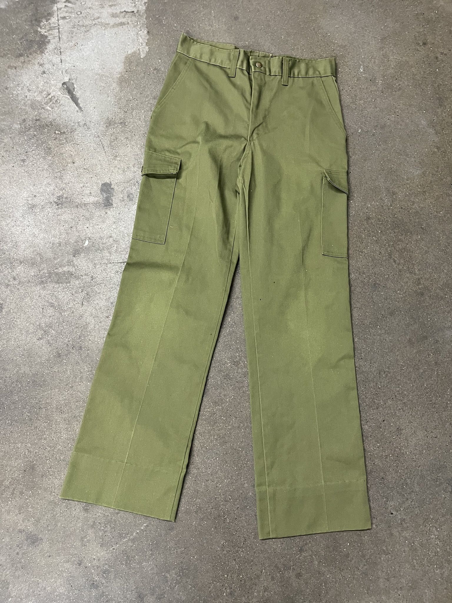 Vintage Vintage 90s Boy Scouts Of America Olive Pants Size 30 Size US 30 / EU 46 - 1 Thumbnail