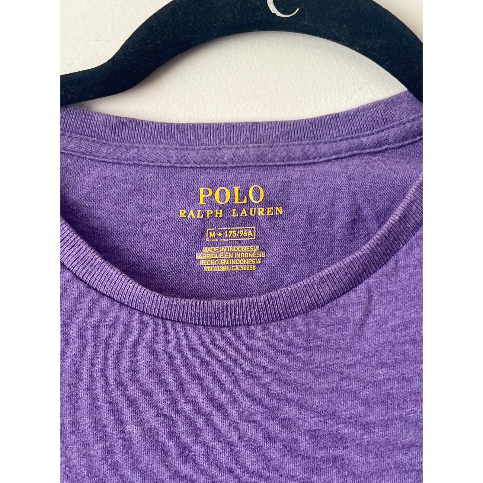 Polo Ralph Lauren POLO Ralph Lauren Purple SS T-shirt Medium Size US M / EU 48-50 / 2 - 2 Thumbnail