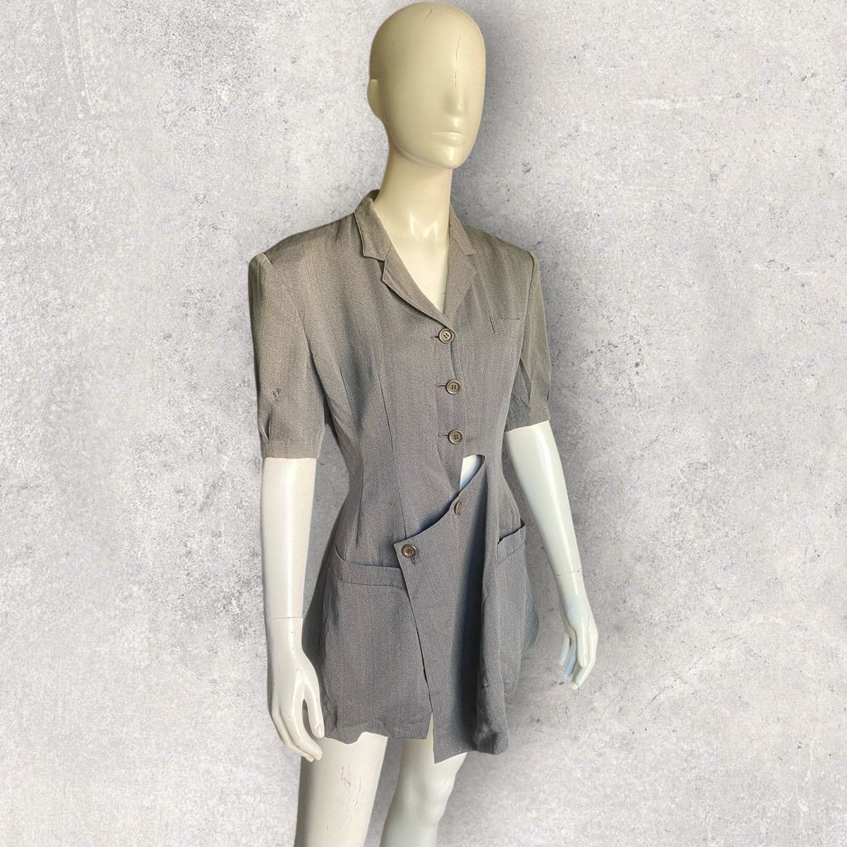 Yohji Yamamoto Y’s Asymmetric Blazer Size M / US 6-8 / IT 42-44 - 2 Thumbnail