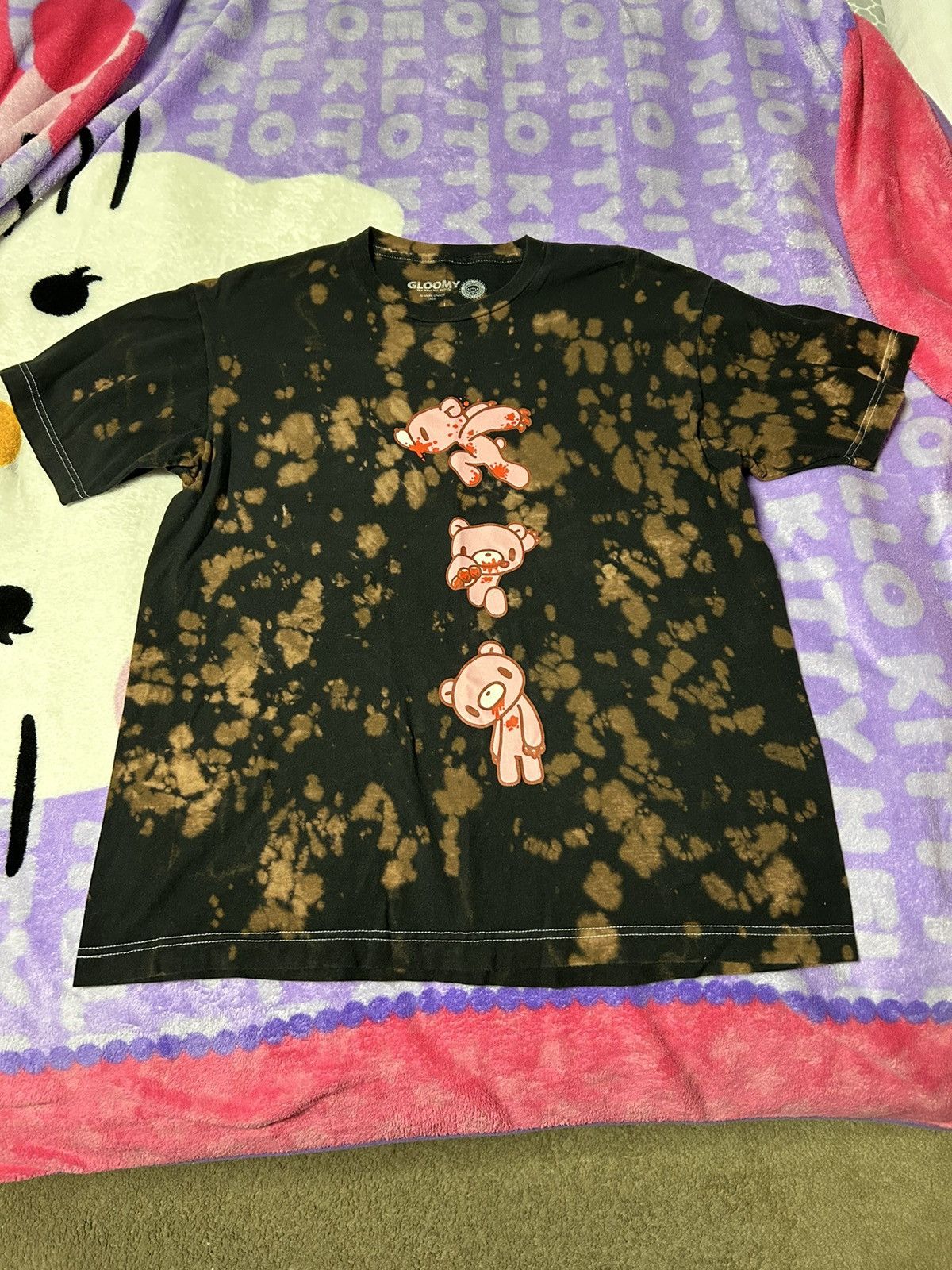 Other Gloomy bear black tee Size US L / EU 52-54 / 3 - 2 Thumbnail