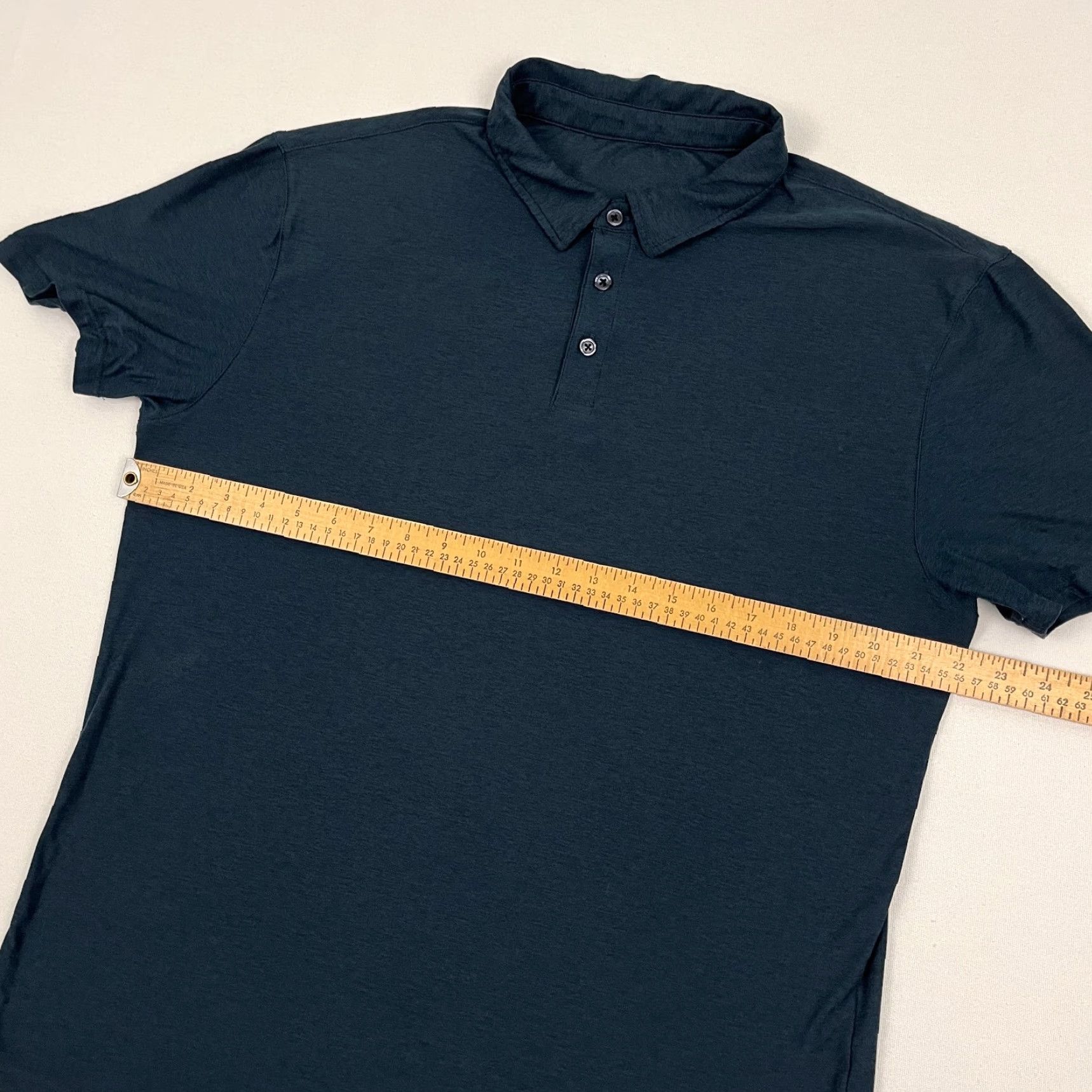 Vuori Vuori Strato Tech Polo Shirt Men L Navy Blue Active Golf Performance Casual Size US L / EU 52-54 / 3 - 4 Thumbnail