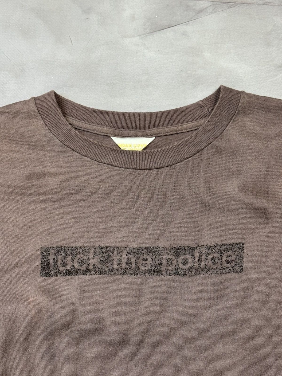 Undercover Ss1998 Undercover Wet Summer F*ck The Police Tee(Grey/M) Size US M / EU 48-50 / 2 - 5 Thumbnail