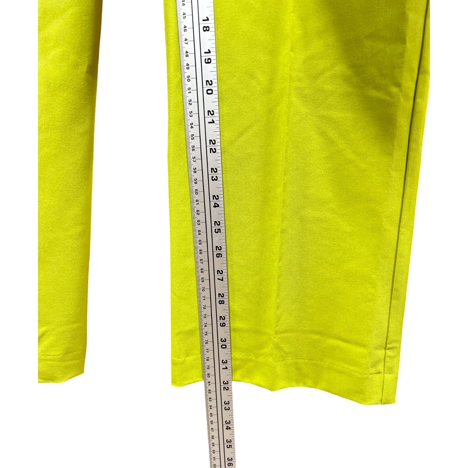 Worthington Worthington - Women's High-Rise Modern Trouser - Golden Lime Size 26" / US 2 / IT 38 - 8 Thumbnail
