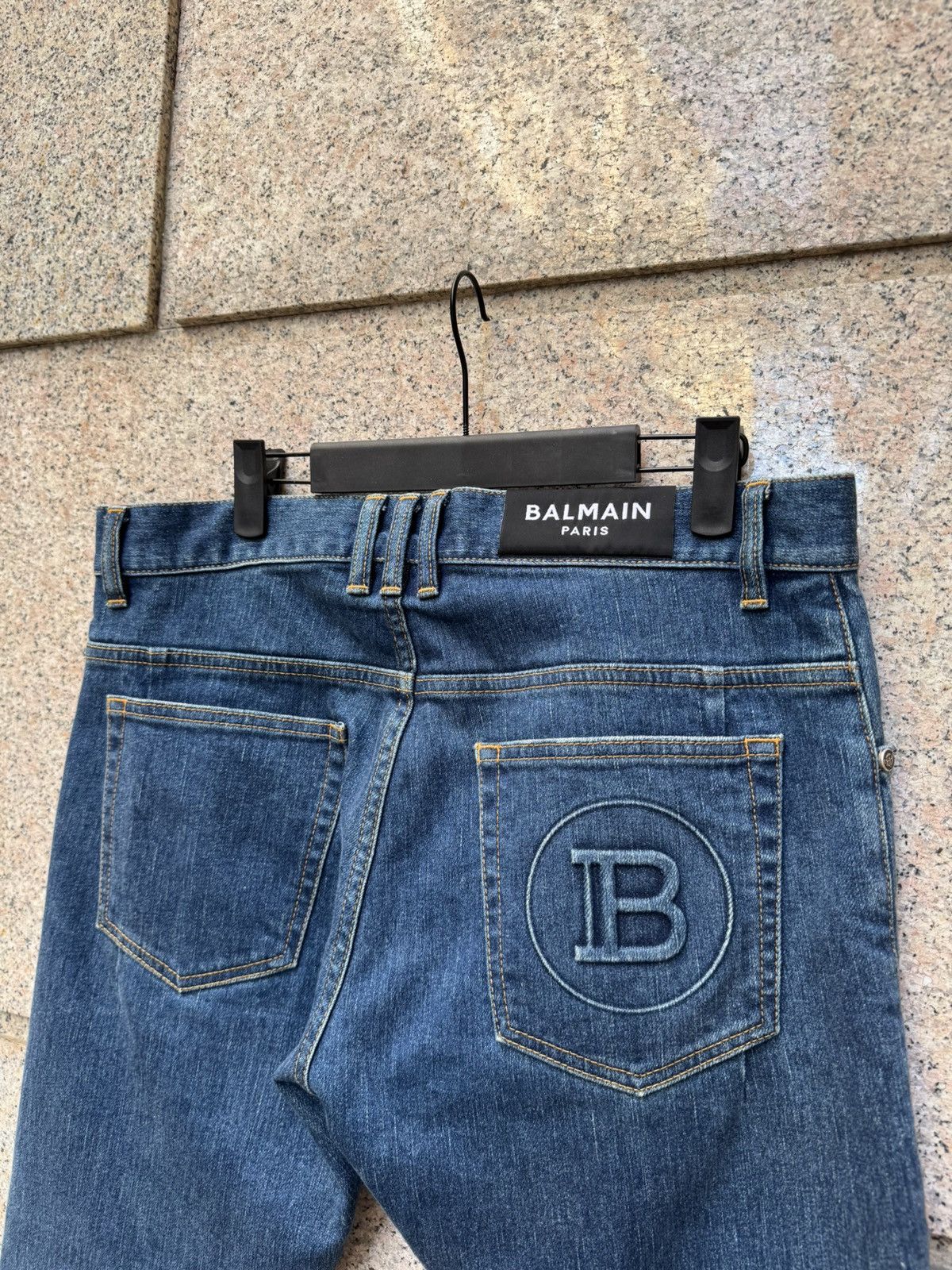 Balmain Balmain Paris Slim Fit Denim – Size 32 Size US 32 / EU 48 - 7 Thumbnail