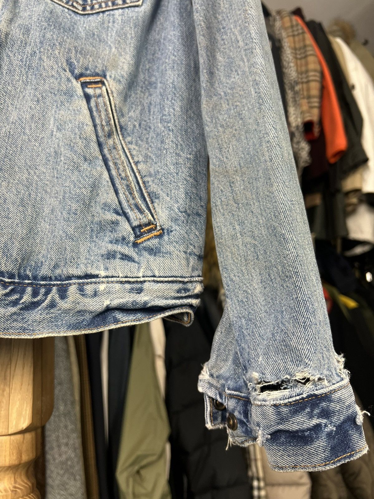 Levi's Vintage Levi’s Blue Denim Jacket Size S Size US S / EU 44-46 / 1 - 4 Thumbnail