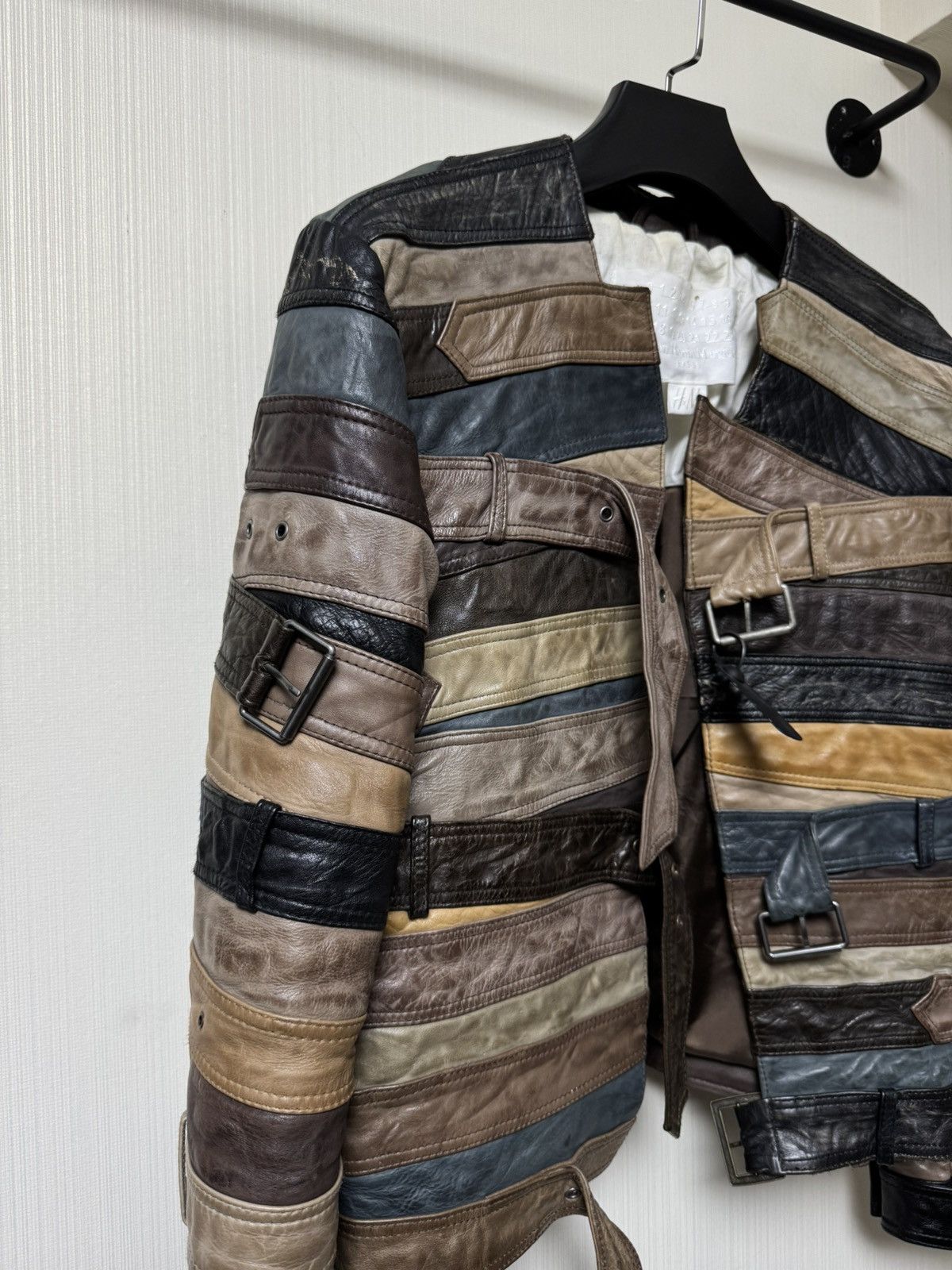 Maison Margiela Maison Margiela x Hm Leather belt jacket Size US M / EU 48-50 / 2 - 4 Thumbnail