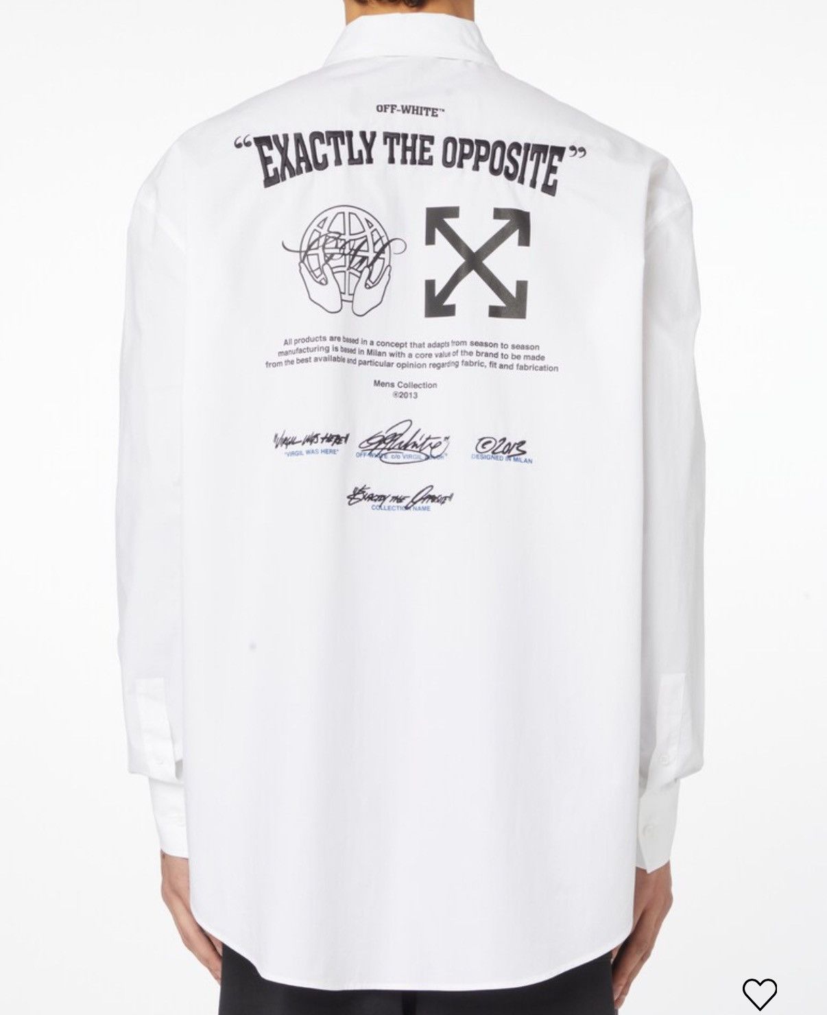 Off-White Off-White Exact Opp cotton shirt Size US M / EU 48-50 / 2 - 2 Thumbnail
