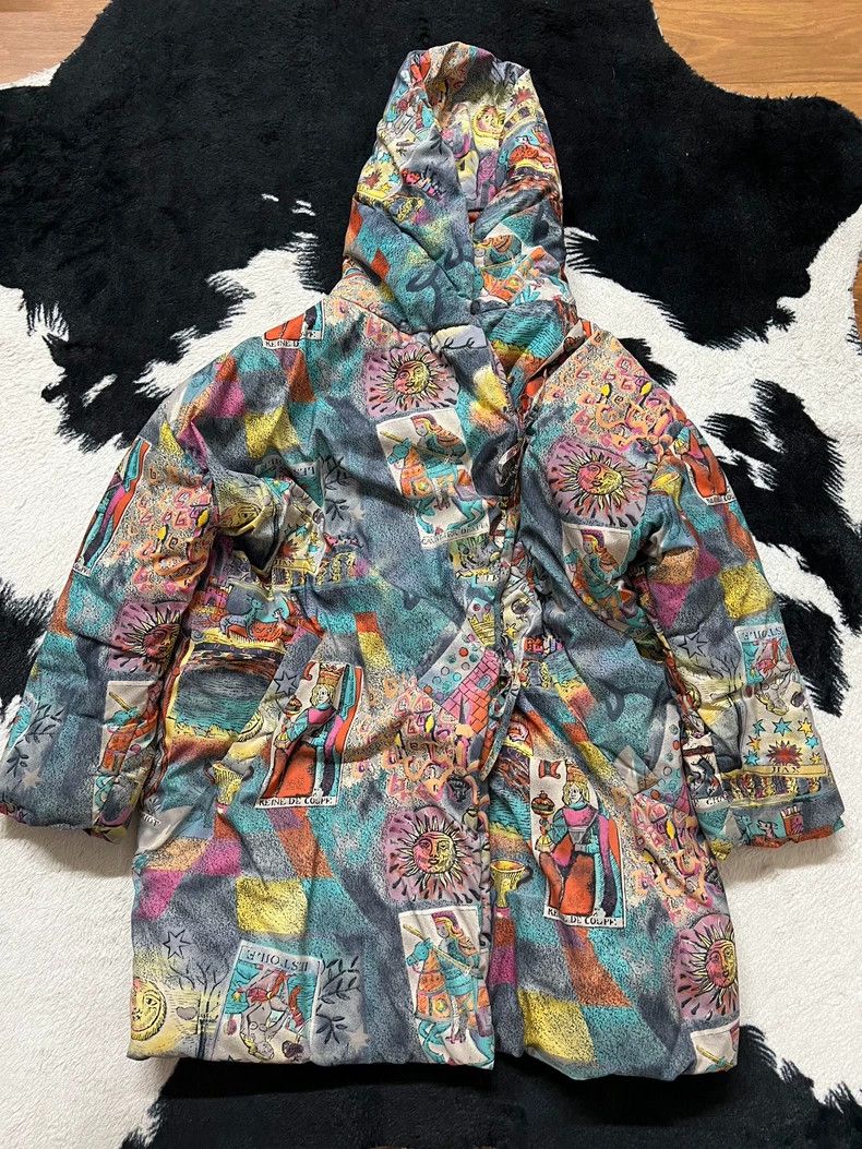 Kenzo KENZO Super fun patterned cotton jacket with straps Size S / US 4 / IT 40 - 2 Thumbnail