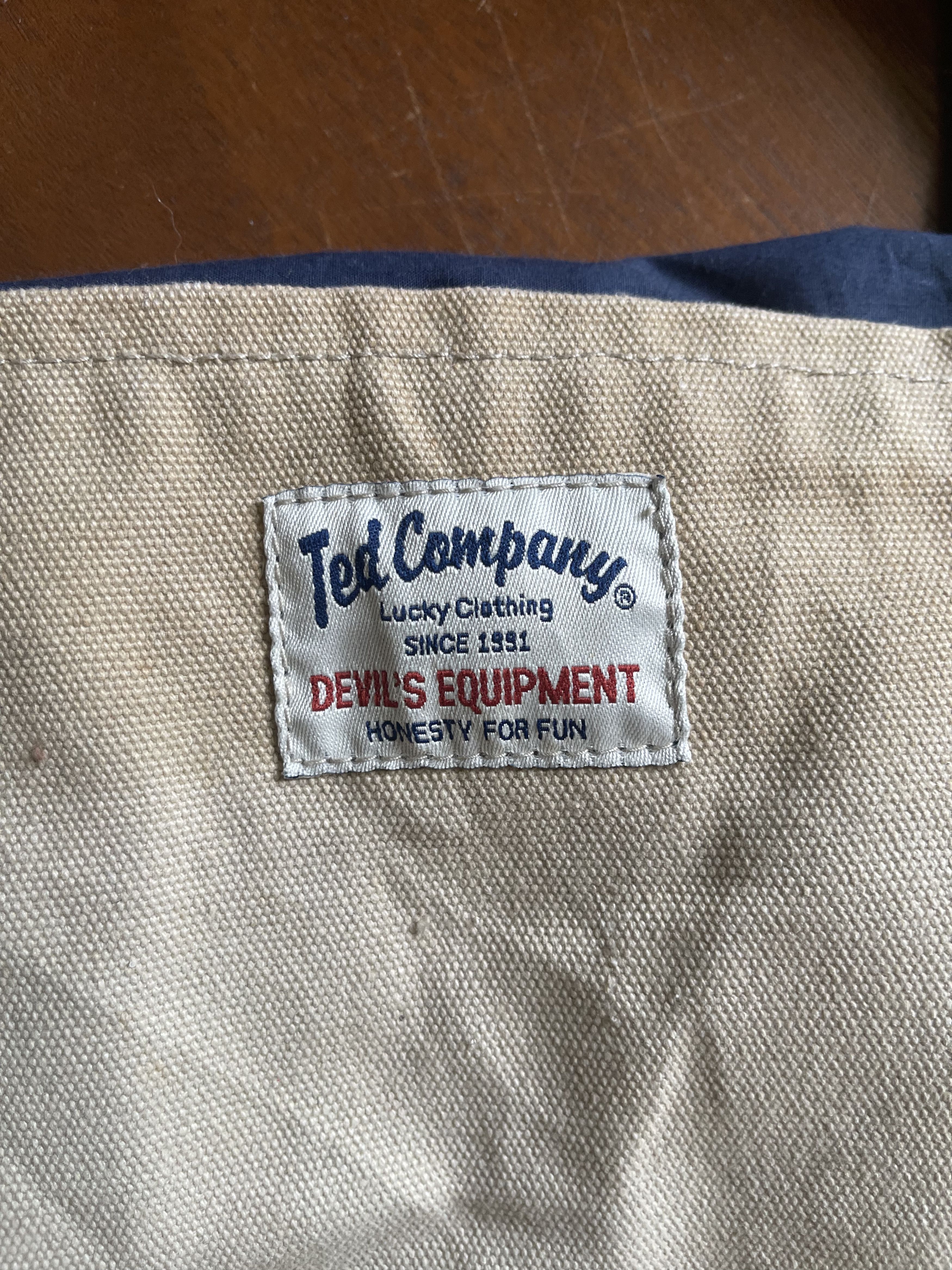 Tedman Vintage Tote Ted Company lucky clothing Size ONE SIZE - 6 Thumbnail