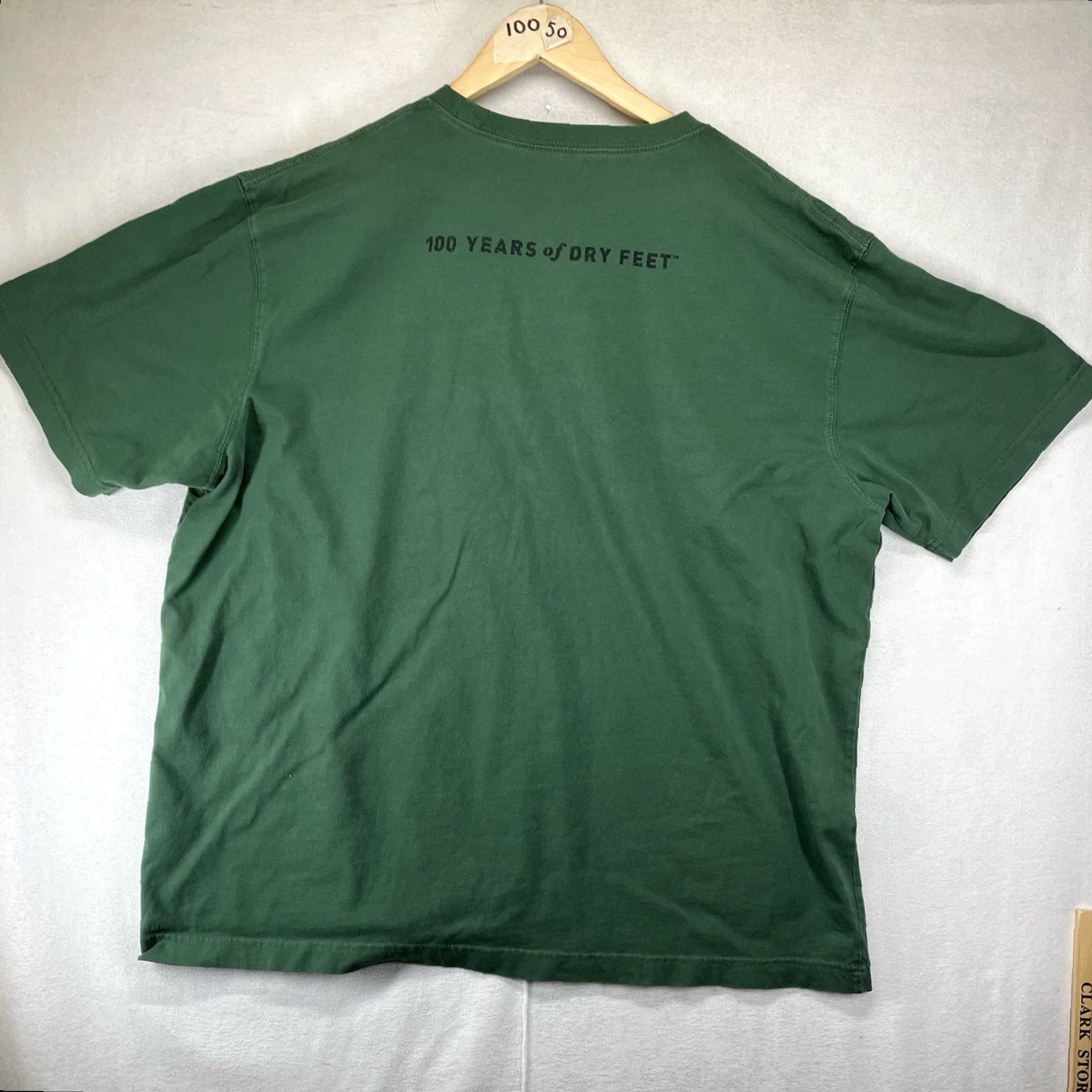 Vintage L.L. Bean T Shirt 2012 Forest Green Mens XL Cotton Crew Neck Logo 100 Years of Dry Feet Vintage? Size US XL / EU 56 / 4 - 2 Thumbnail