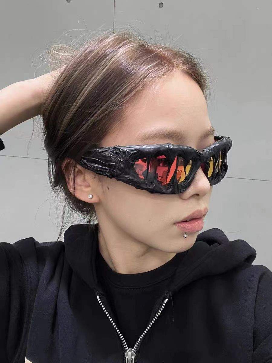 Electric Visual New Design Street ins style custom avant-garde sunglasses Size ONE SIZE - 3 Thumbnail