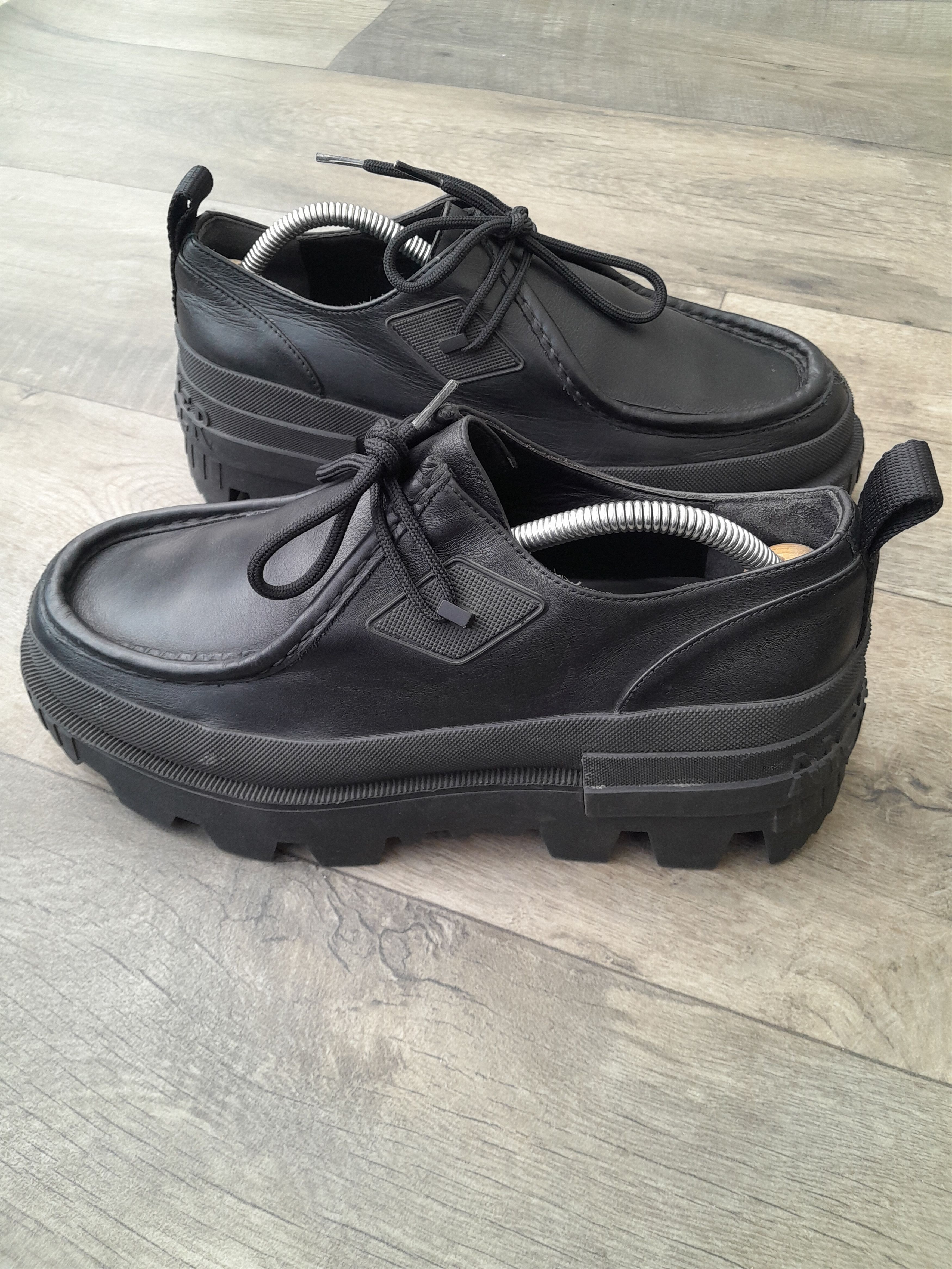 Moncler black Moncler Mon Wallabee Loafers. Size US 9 / EU 42 - 3 Thumbnail
