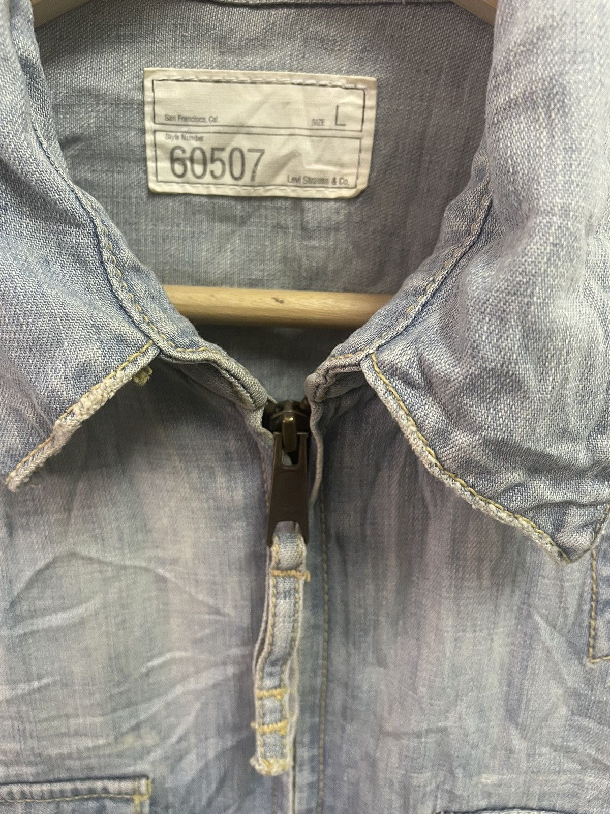 Levi's × Vintage Vintage Levis Red Loop Western Shirt Size US L / EU 52-54 / 3 - 5 Thumbnail