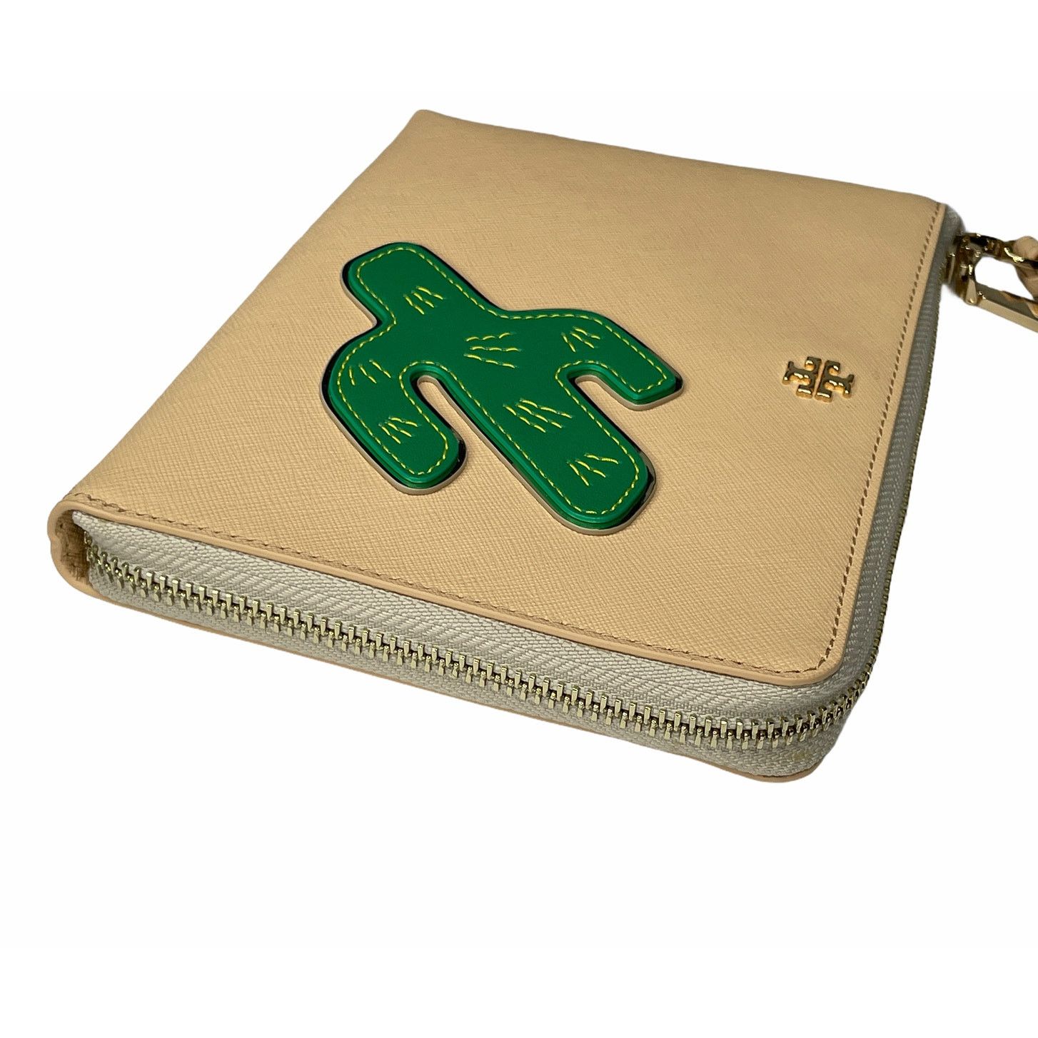 Tory Burch Tory Burch Natural Cactus Robinson Wristlet Wallet Size ONE SIZE - 3 Thumbnail
