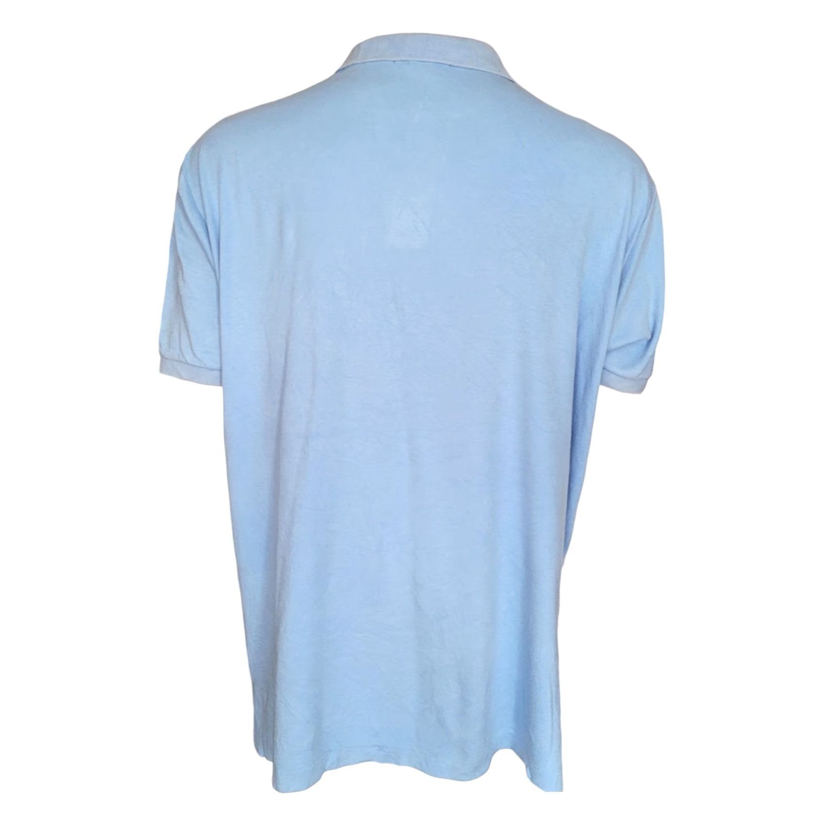 Polo Ralph Lauren Ralph Lauren Polo Shirt Light Blue with White Stripes Short Sleeve XL - Brand Polo Ralph Lauren Size US L / EU 52-54 / 3 - 3 Thumbnail